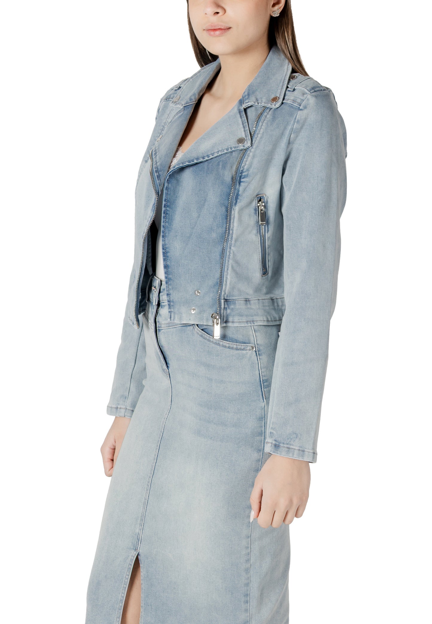 Morgan De Toi Giubbotto Donna Morgan De Toi 241-VAMMY light blue