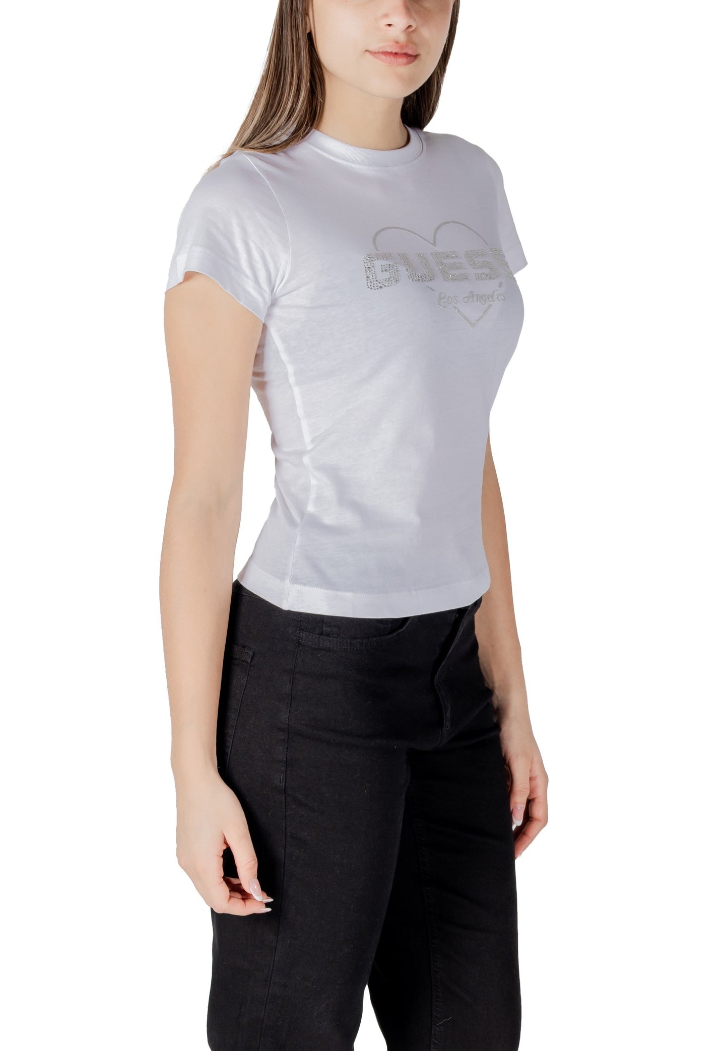 Guess Active T-Shirt Donna Guess Active V5GI10 K9RM1 white