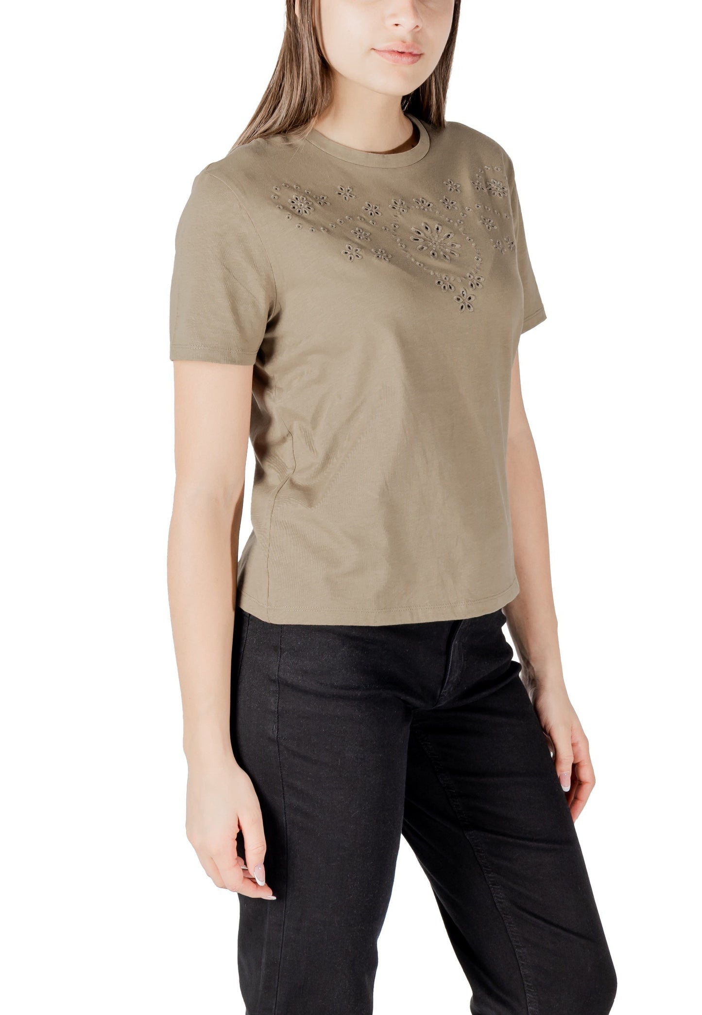 Jacqueline De Yong T-Shirt Donna Jacqueline De Yong 15342866 green