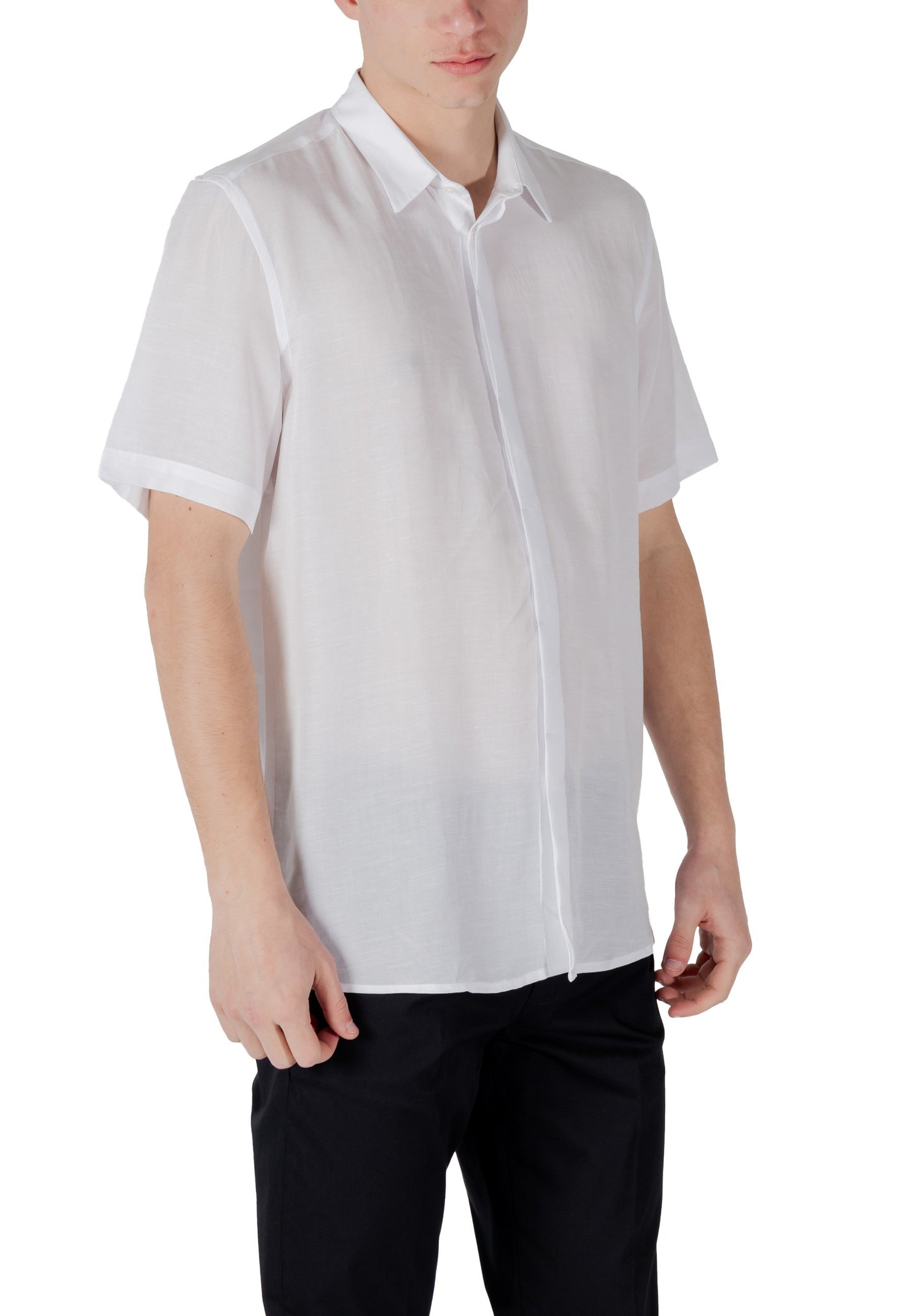 Antony Morato Camicia Uomo Antony Morato MMSS00194-FA400094 white