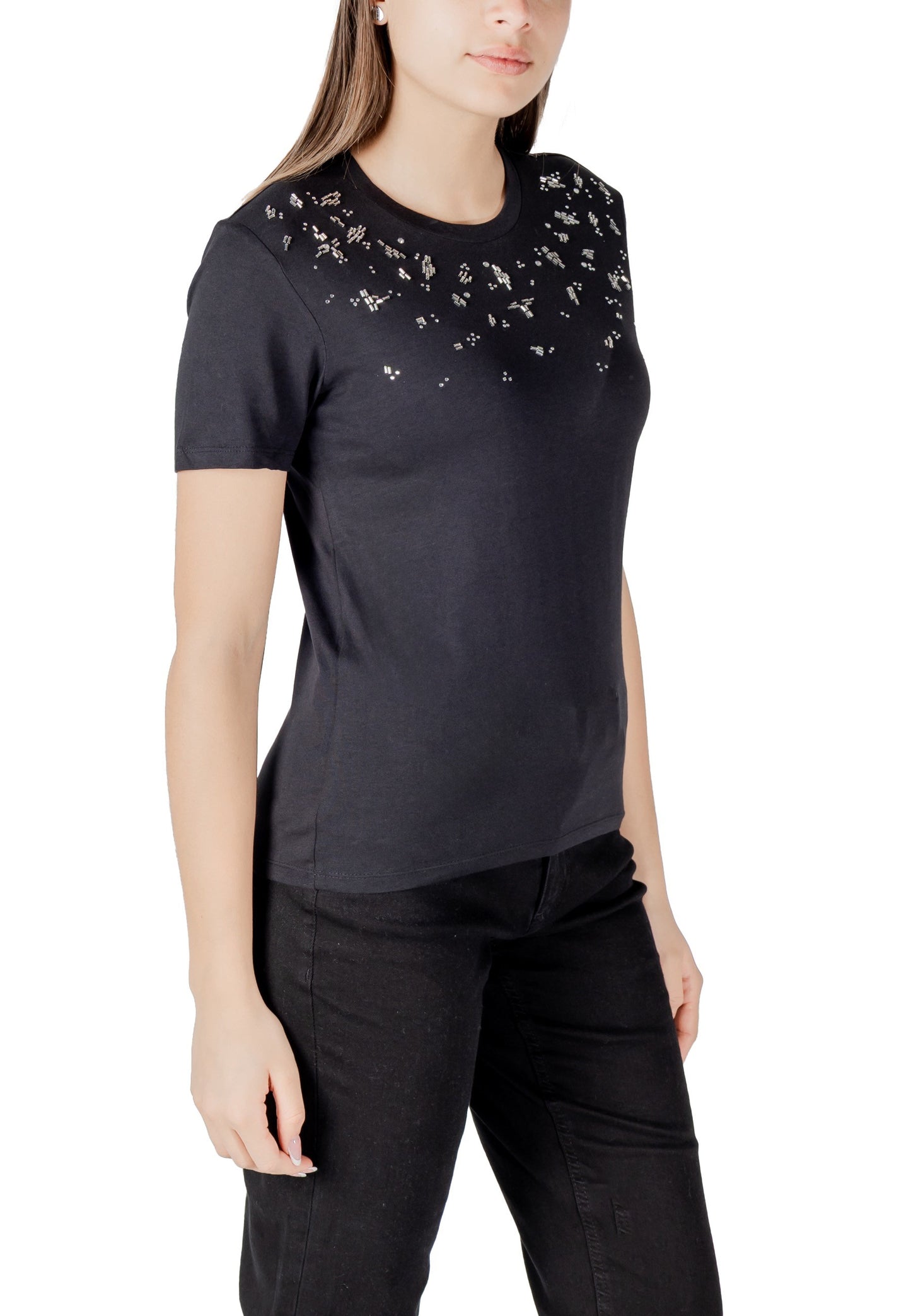 Only T-Shirt Donna Only 15343568 black