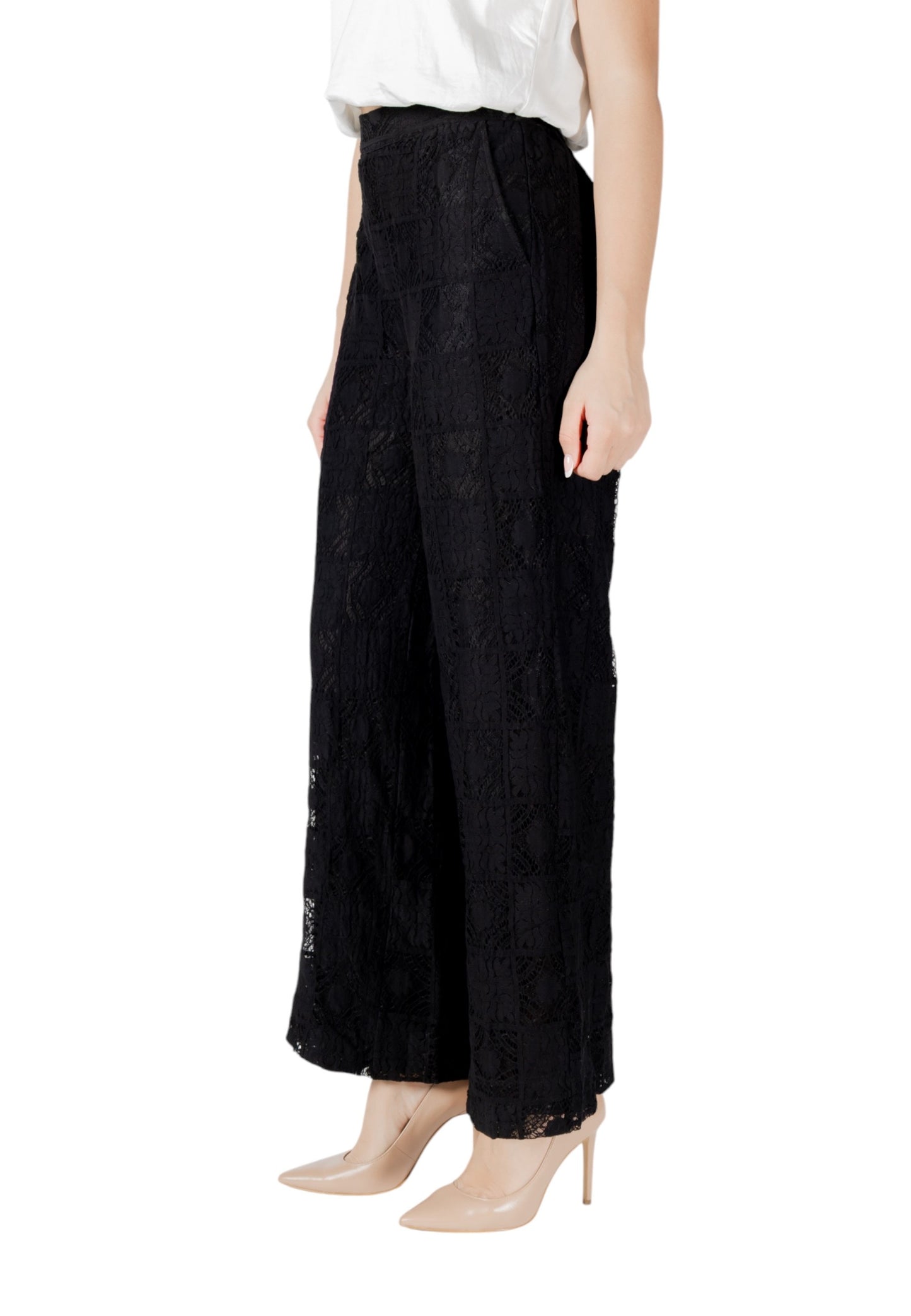 Vila Clothes Pantaloni Donna Vila Clothes 14106933 black