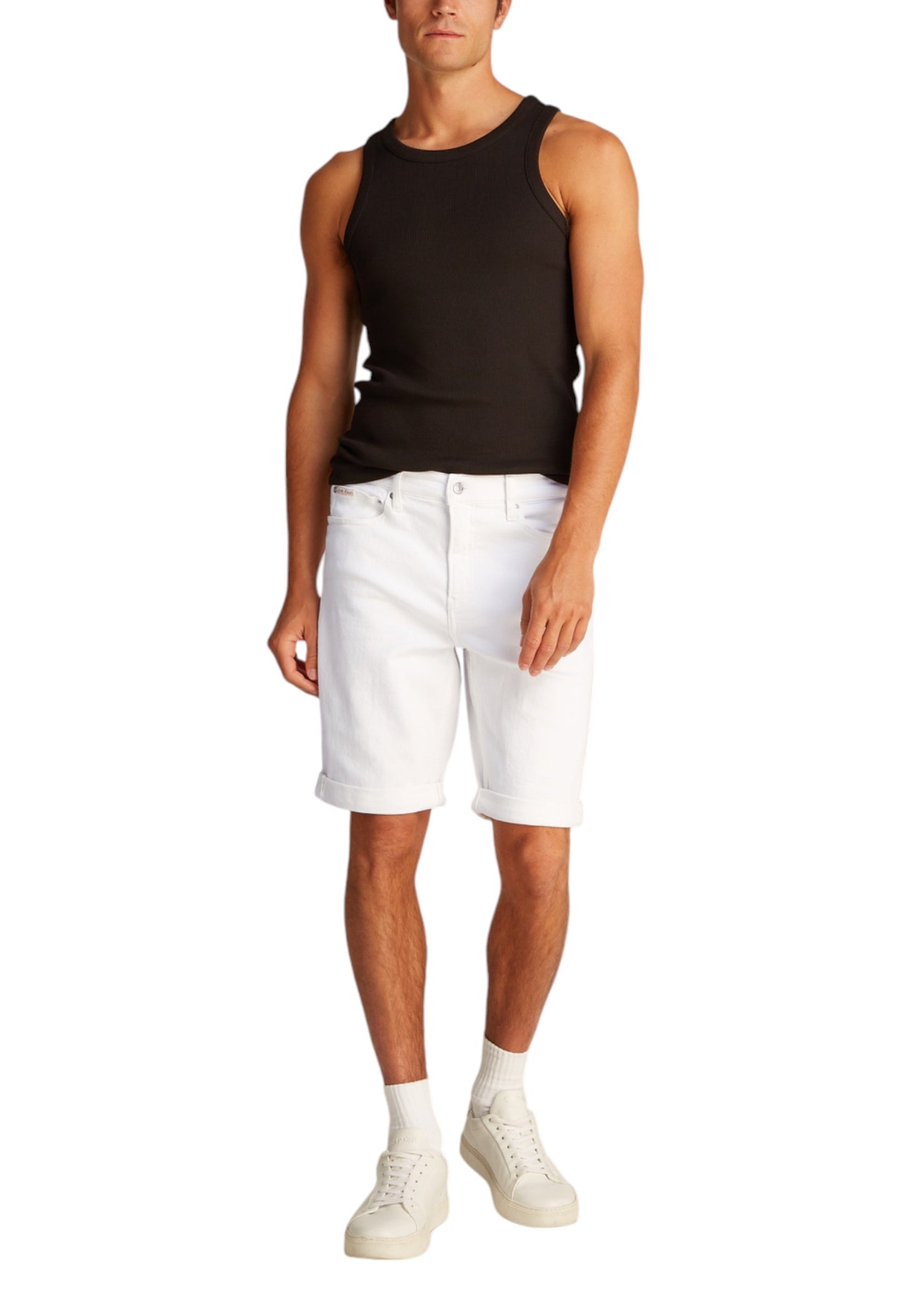 Calvin Klein Jeans Bermuda Uomo Calvin Klein Jeans J30J327536 white