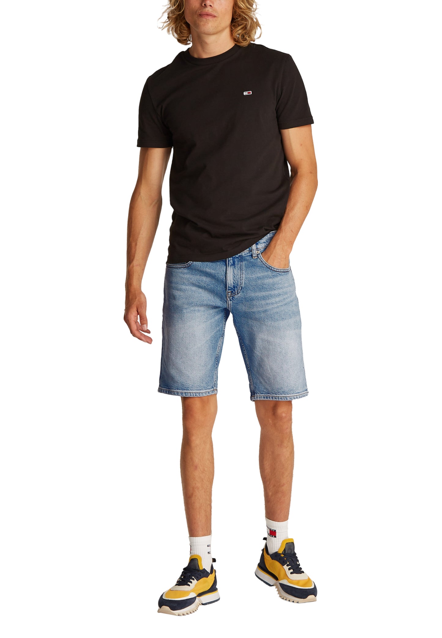 Tommy Hilfiger Jeans Bermuda Uomo Tommy Hilfiger Jeans DM0DM20954 light blue