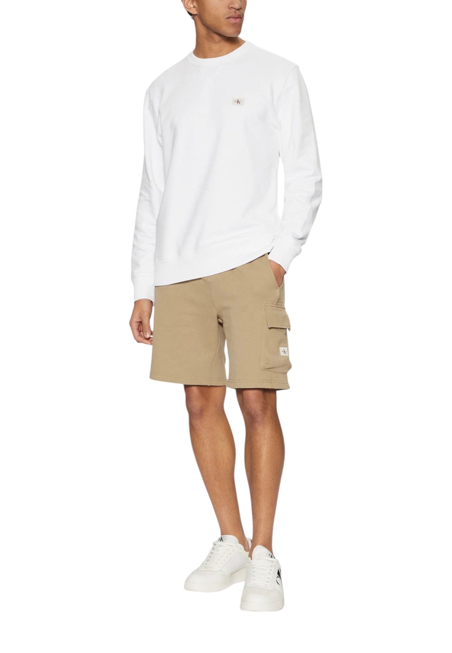 Calvin Klein Jeans Bermuda Uomo Calvin Klein Jeans J30J327284 beige beige