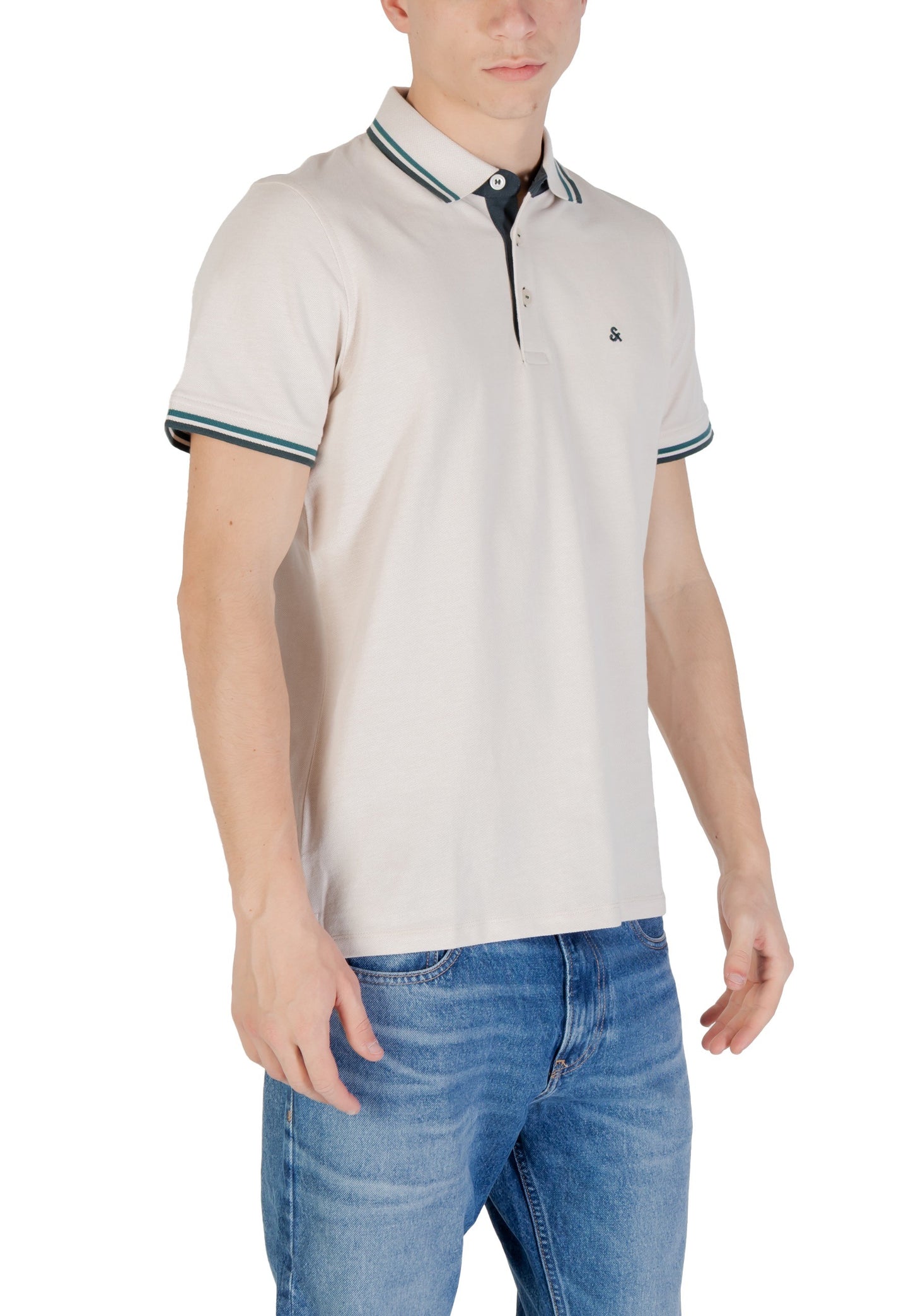 Jack & Jones Polo Uomo Jack & Jones 12136668 beige beige