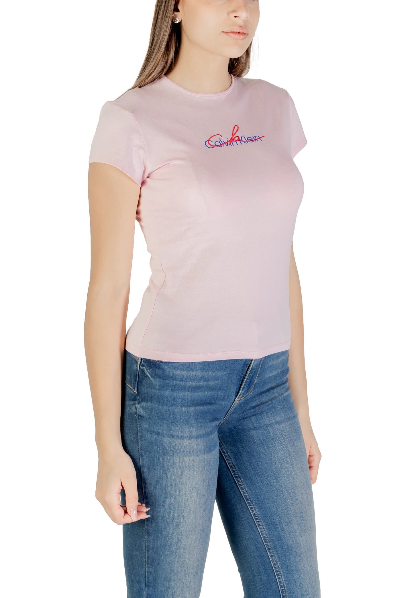 Calvin Klein Jeans T-Shirt Donna Calvin Klein Jeans LV047B828G pink pink