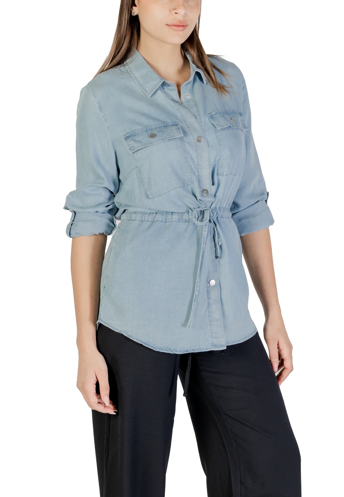 Only Blouse Donna Only 15337960 light blue light blue