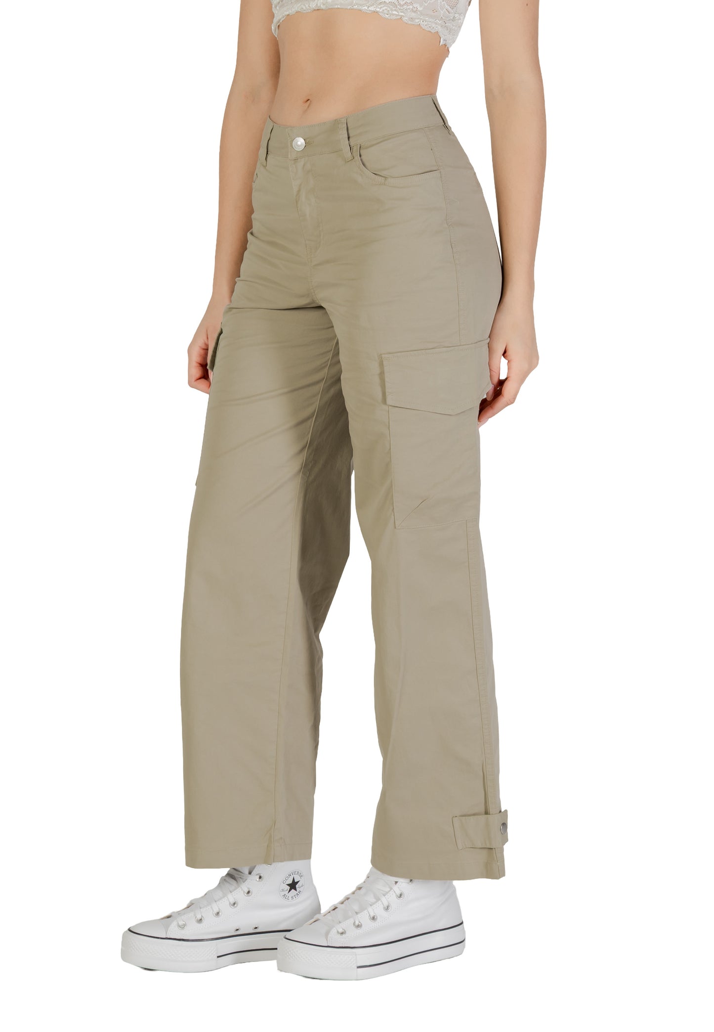 Only Pantaloni Donna Only 15340493 beige beige