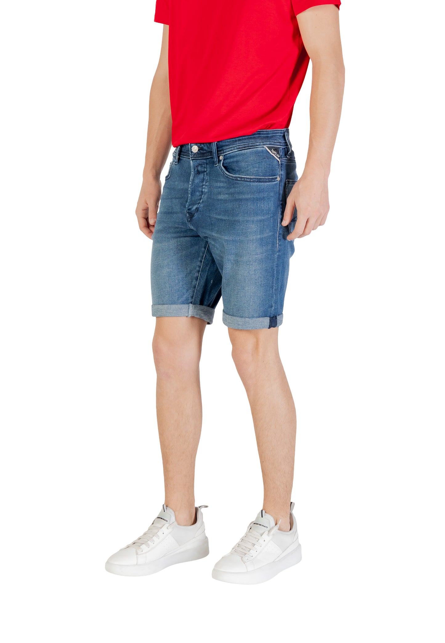 Replay Bermuda Uomo Replay MA981Y.000.261 C39 blue blue