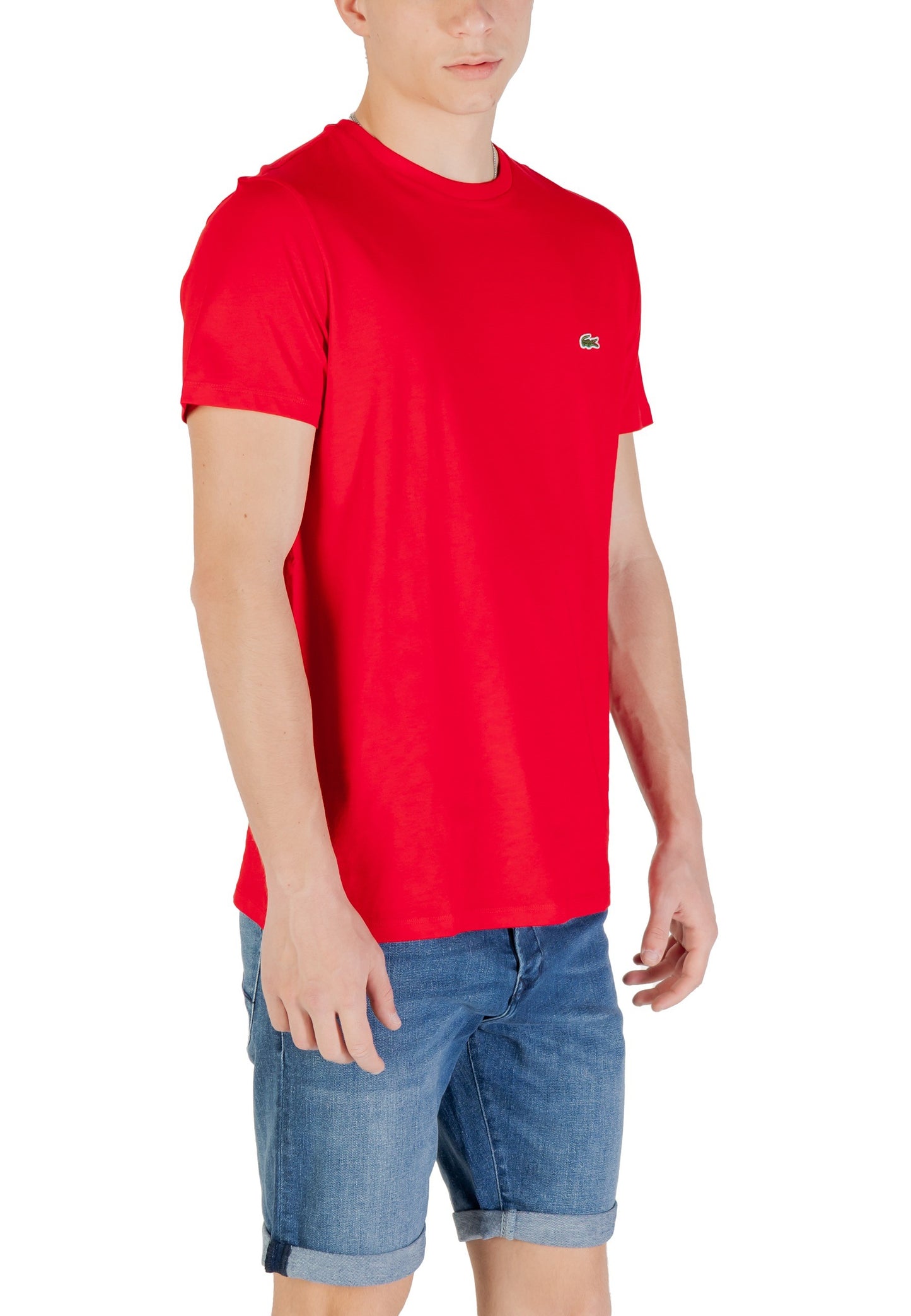 Lacoste T-Shirt Uomo Lacoste TH6709-00 red red