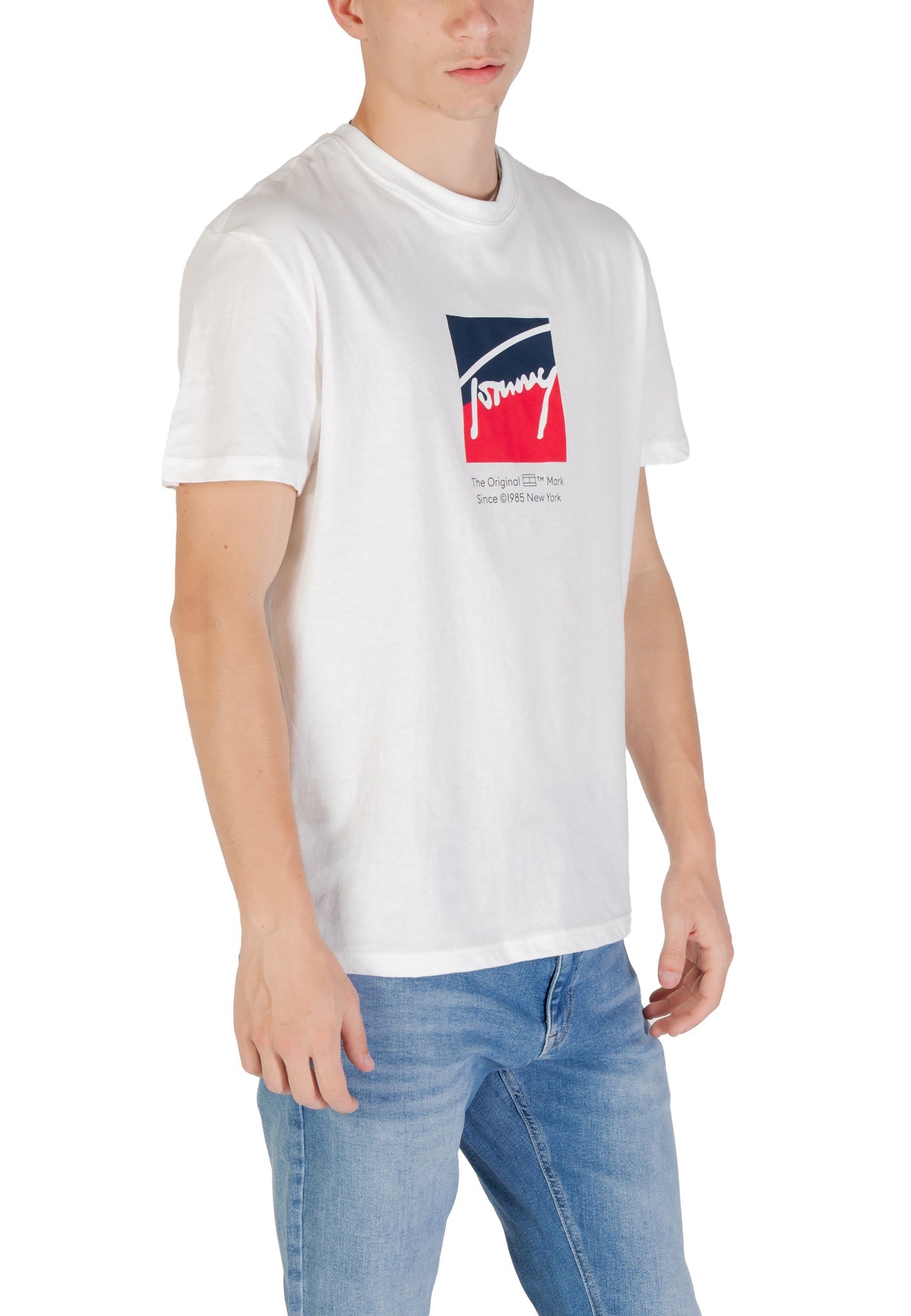 Tommy Hilfiger Jeans T-Shirt Uomo Tommy Hilfiger Jeans DM0DM21940 beige beige
