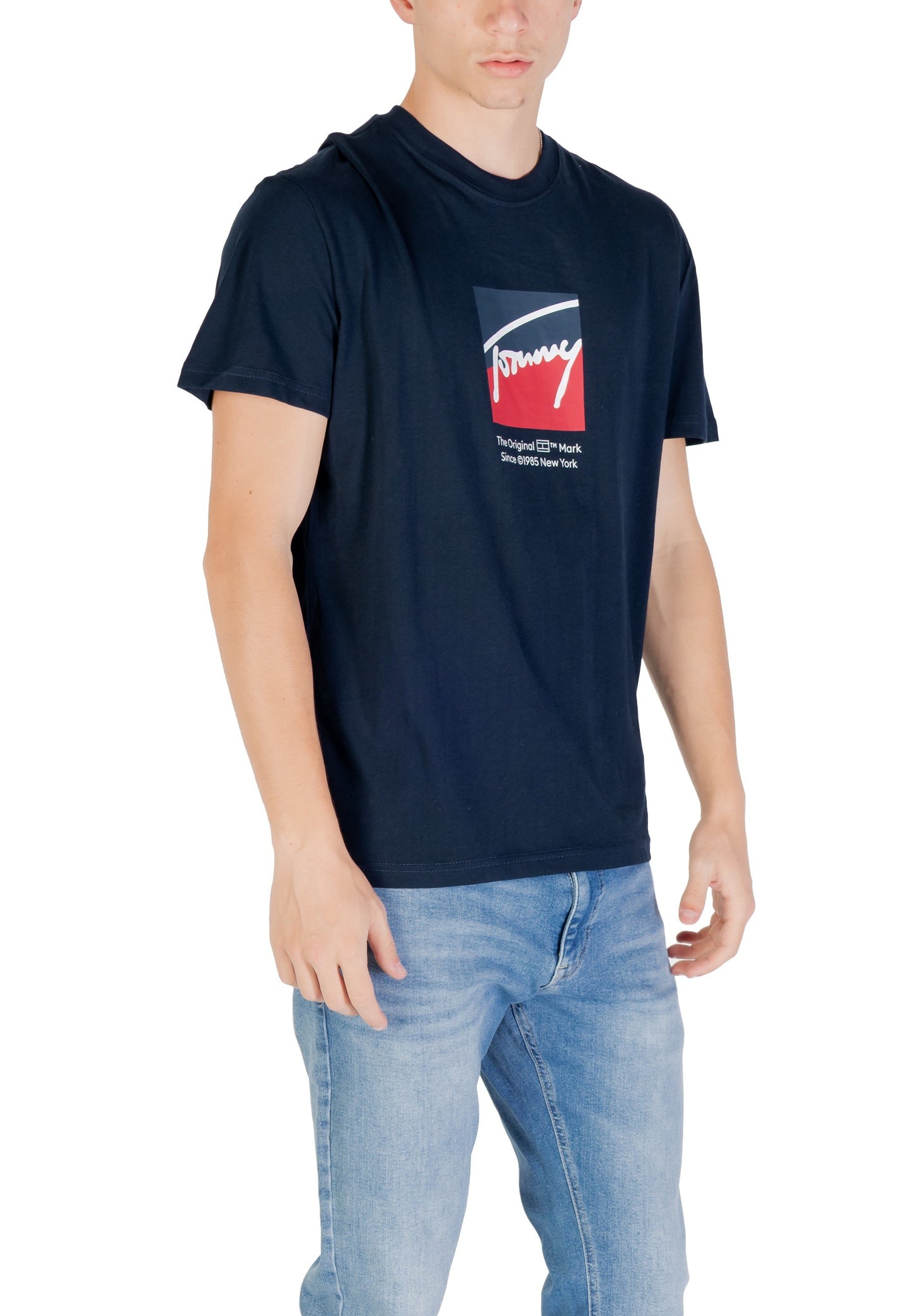 Tommy Hilfiger Jeans T-Shirt Uomo Tommy Hilfiger Jeans DM0DM21940 blue blue
