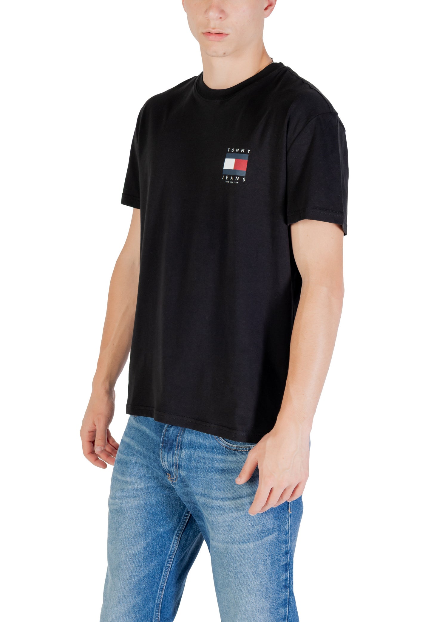 Tommy Hilfiger Jeans T-Shirt Uomo Tommy Hilfiger Jeans DM0DM21910 black black