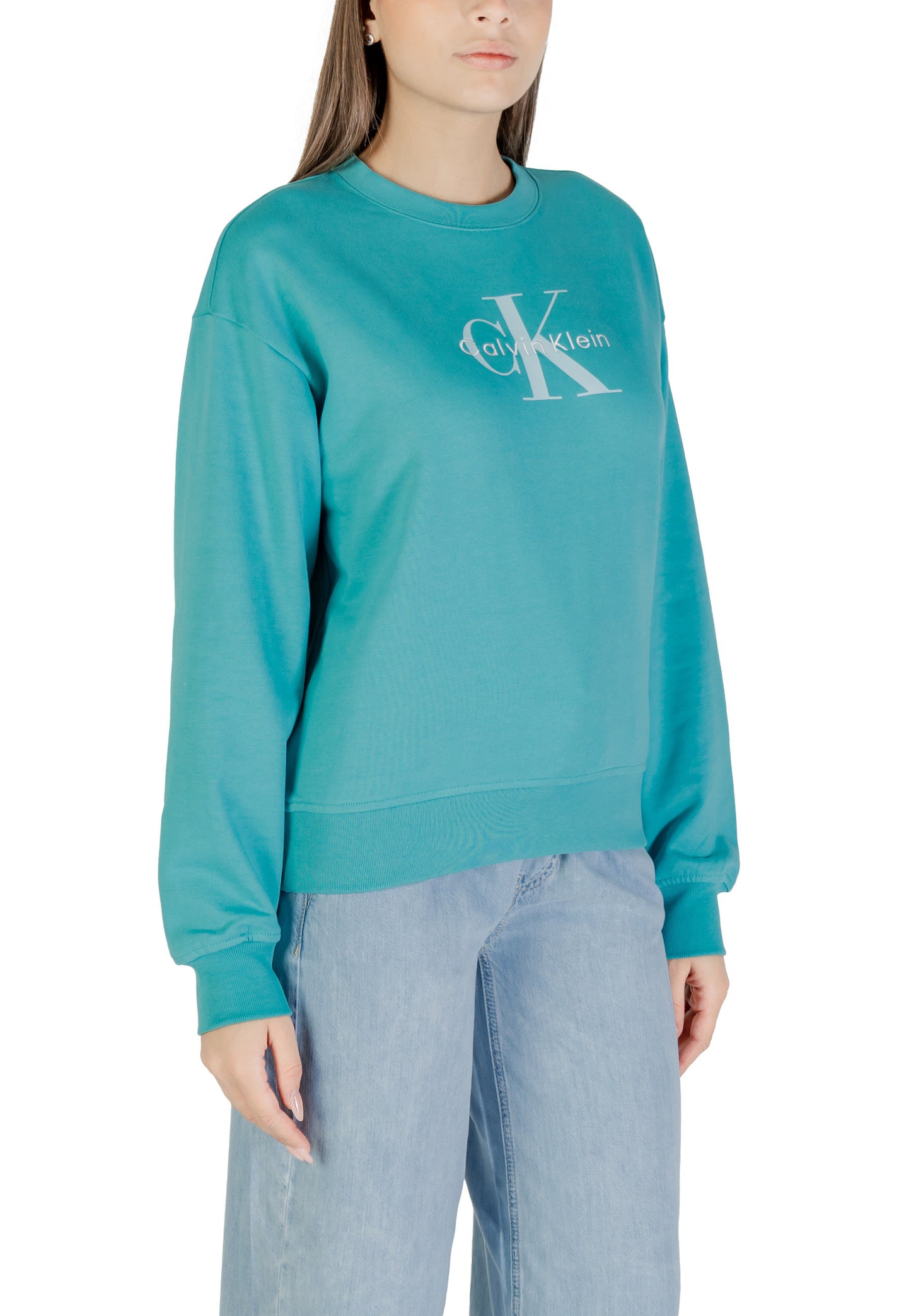 Calvin Klein Jeans Felpa Donna Calvin Klein Jeans LV047B234G light blue light blue