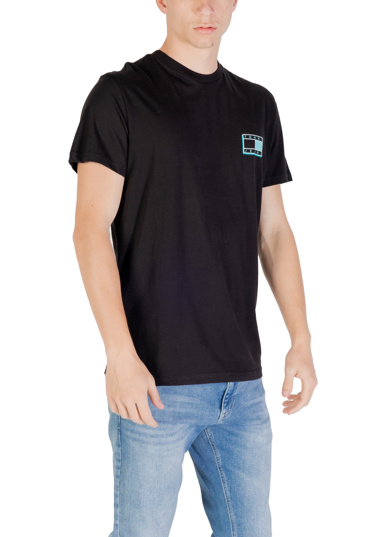 Tommy Hilfiger Jeans T-Shirt Uomo Tommy Hilfiger Jeans DM0DM21577 black black