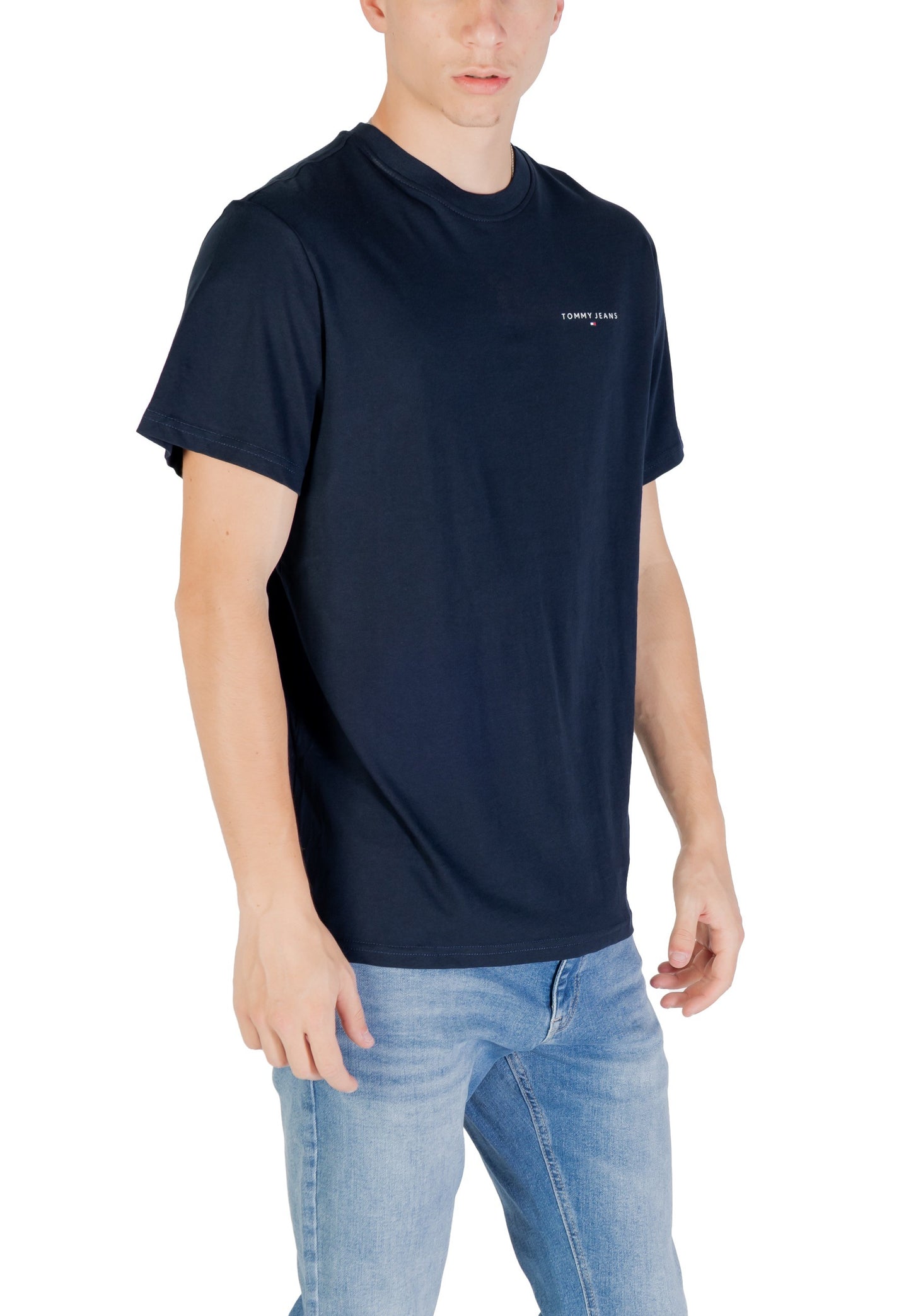 Tommy Hilfiger Jeans T-Shirt Uomo Tommy Hilfiger Jeans WH7_16631900128_Dark_Blue blue blue