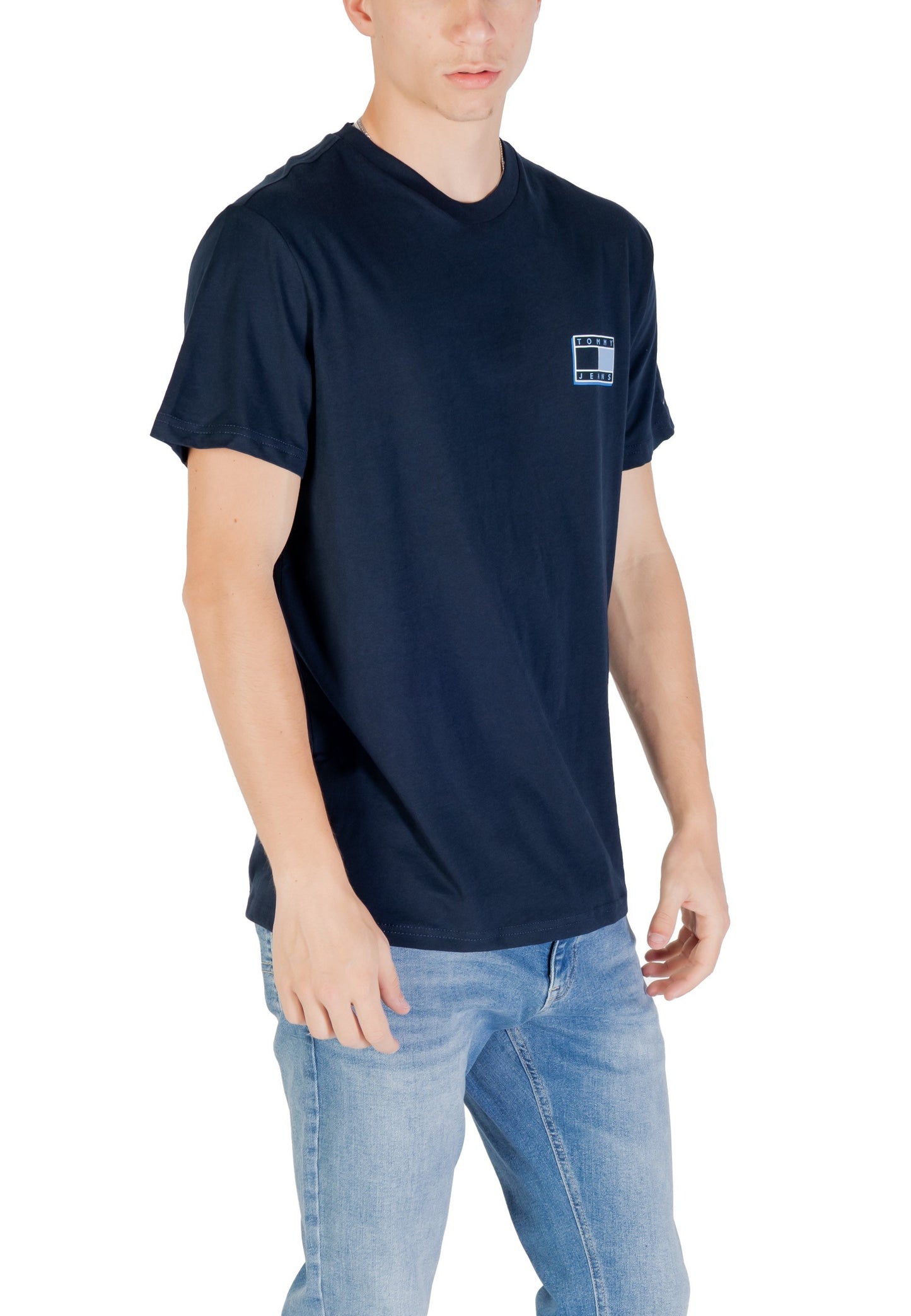 Tommy Hilfiger Jeans T-Shirt Uomo Tommy Hilfiger Jeans DM0DM21577 blue blue