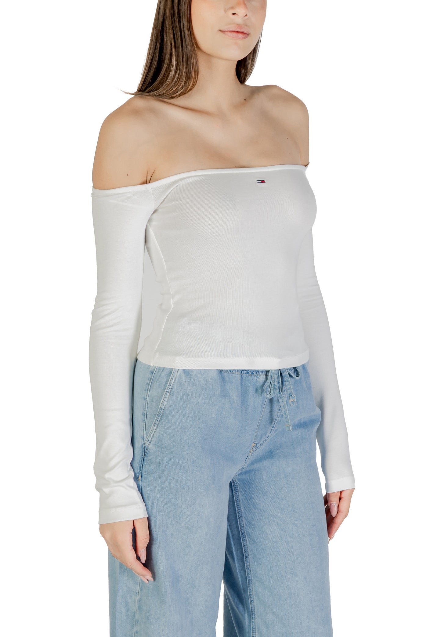 Tommy Hilfiger Jeans Maglia Donna Tommy Hilfiger Jeans DW0DW20919 beige beige