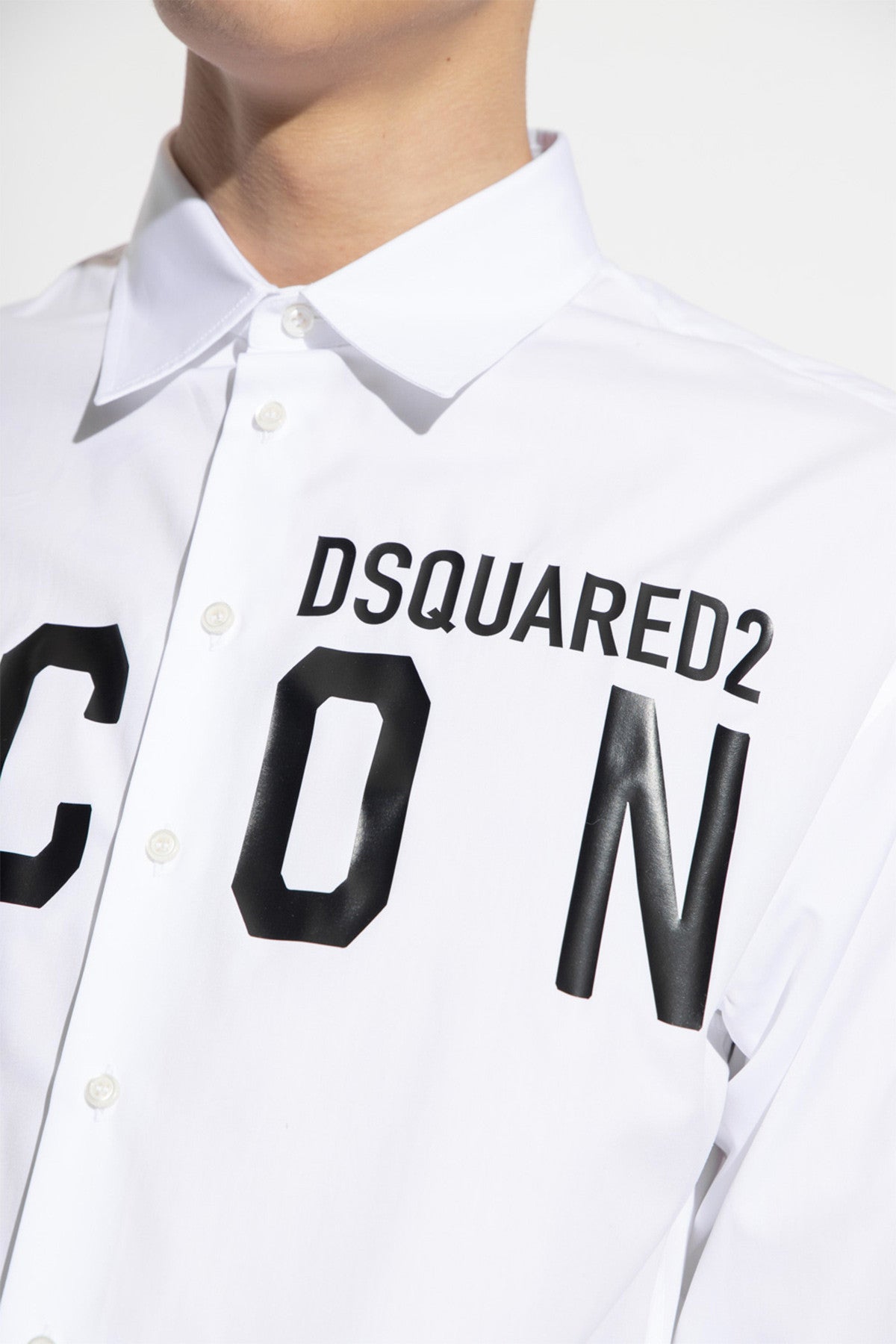 Dsquared Camicia Uomo Dsquared b_44365 white white