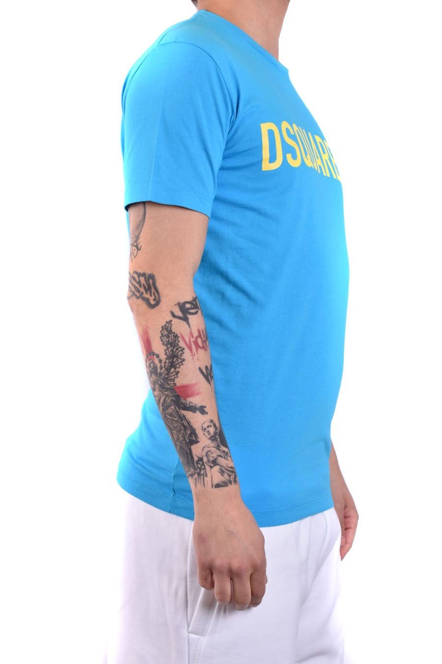 Dsquared2 T-Shirt Uomo Dsquared2 v_27577 light blue light blue
