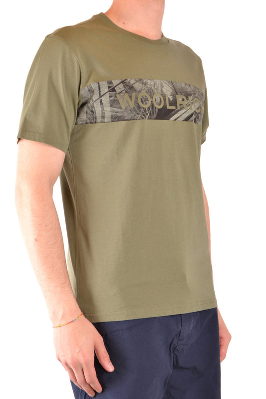Woolrich T-Shirt Uomo Woolrich v_19441 green green