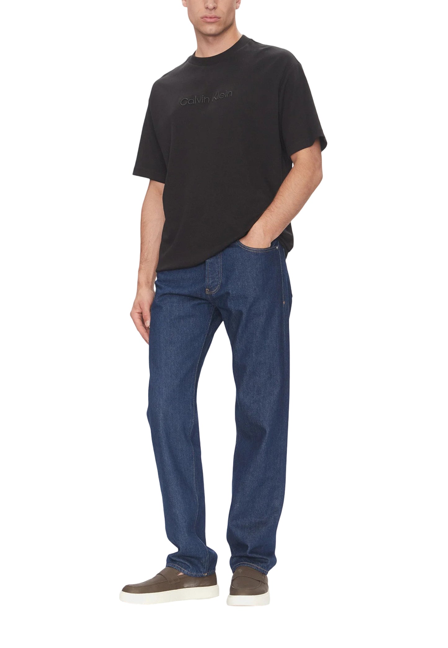 Calvin Klein T-Shirt Uomo Calvin Klein LV04LC206G black black