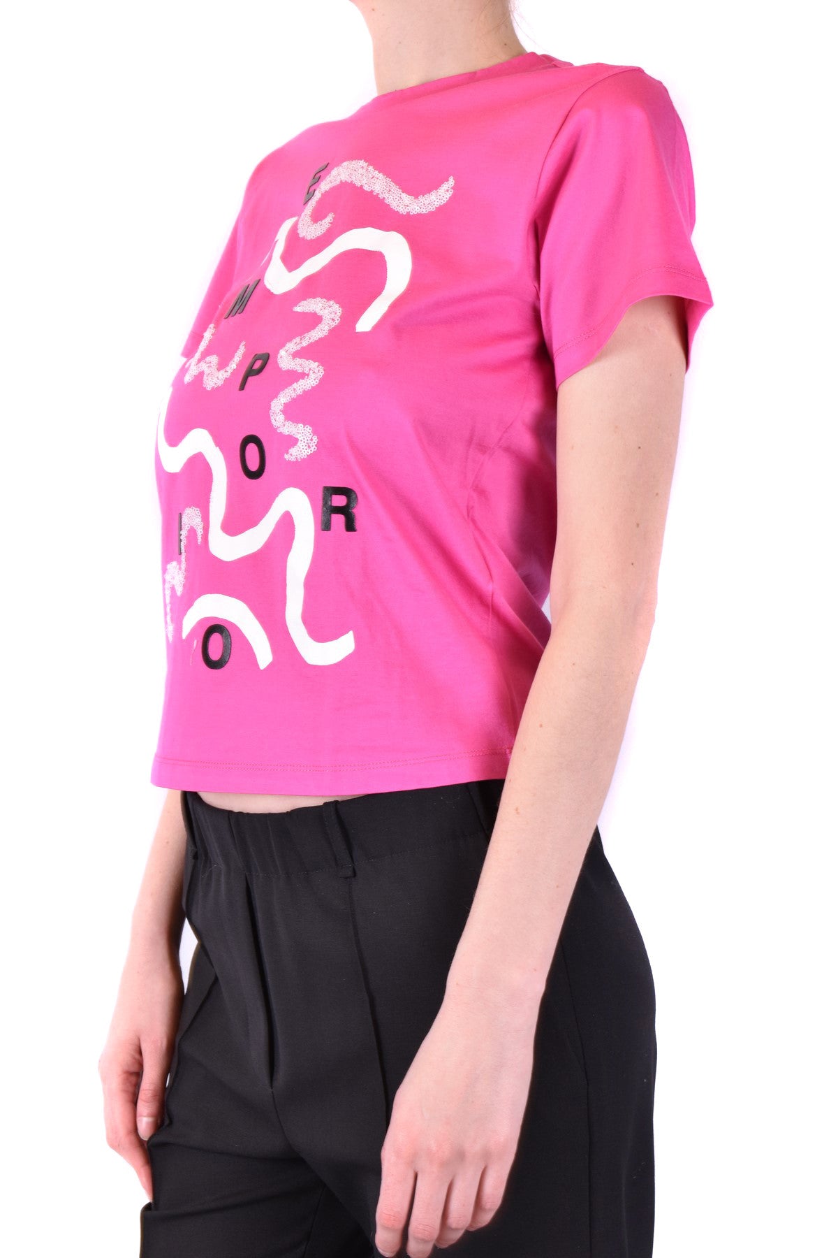 Emporio Armani T-Shirt Donna Emporio Armani b_41412 pink pink