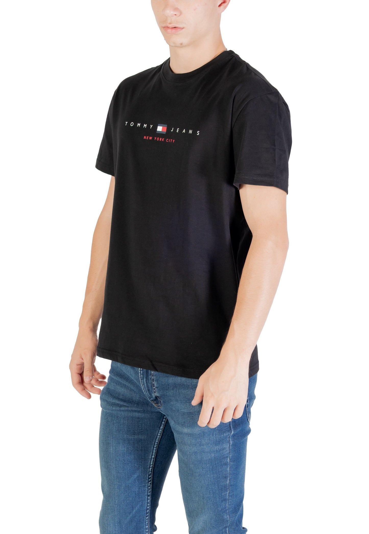 Tommy Hilfiger Jeans T-Shirt Uomo Tommy Hilfiger Jeans DM0DM21911 black black