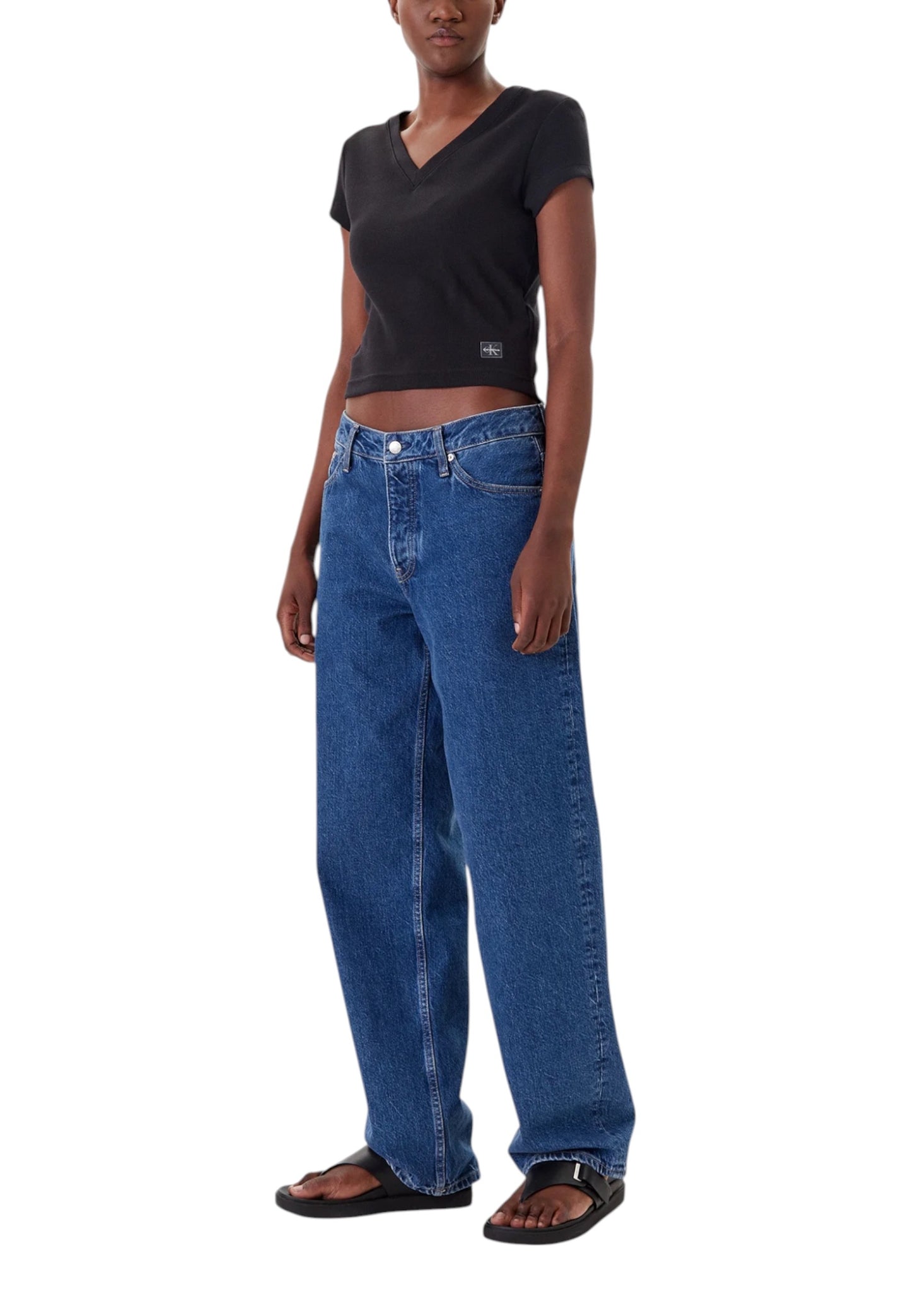 Calvin Klein Jeans T-Shirt Donna Calvin Klein Jeans LV047C910G black black