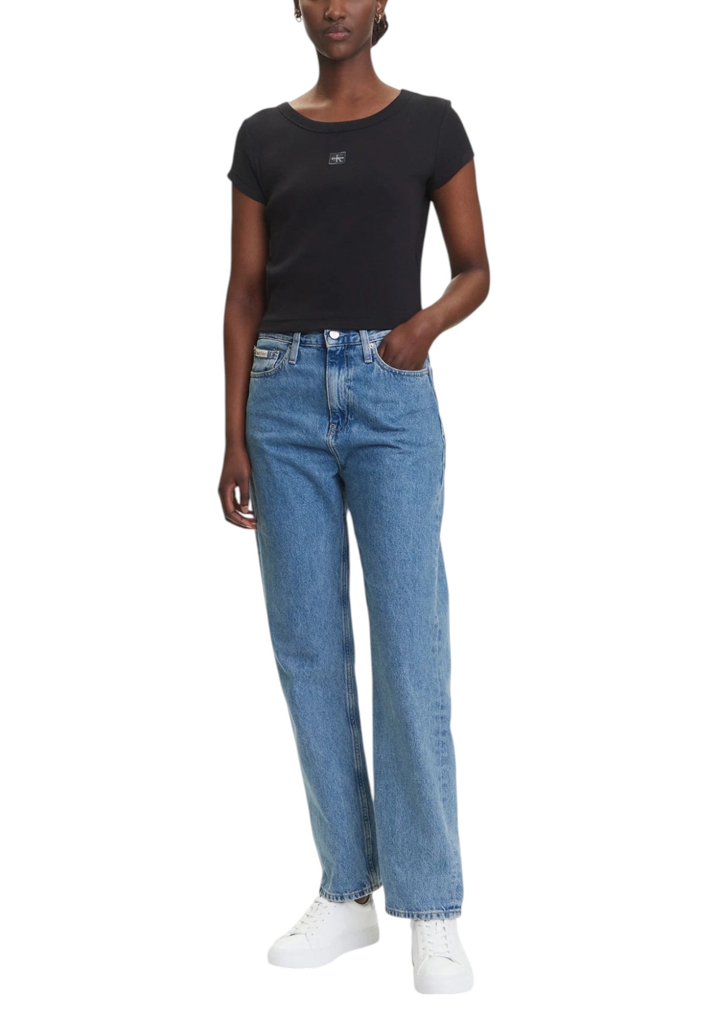 Calvin Klein Jeans T-Shirt Donna Calvin Klein Jeans LV047C200G black black