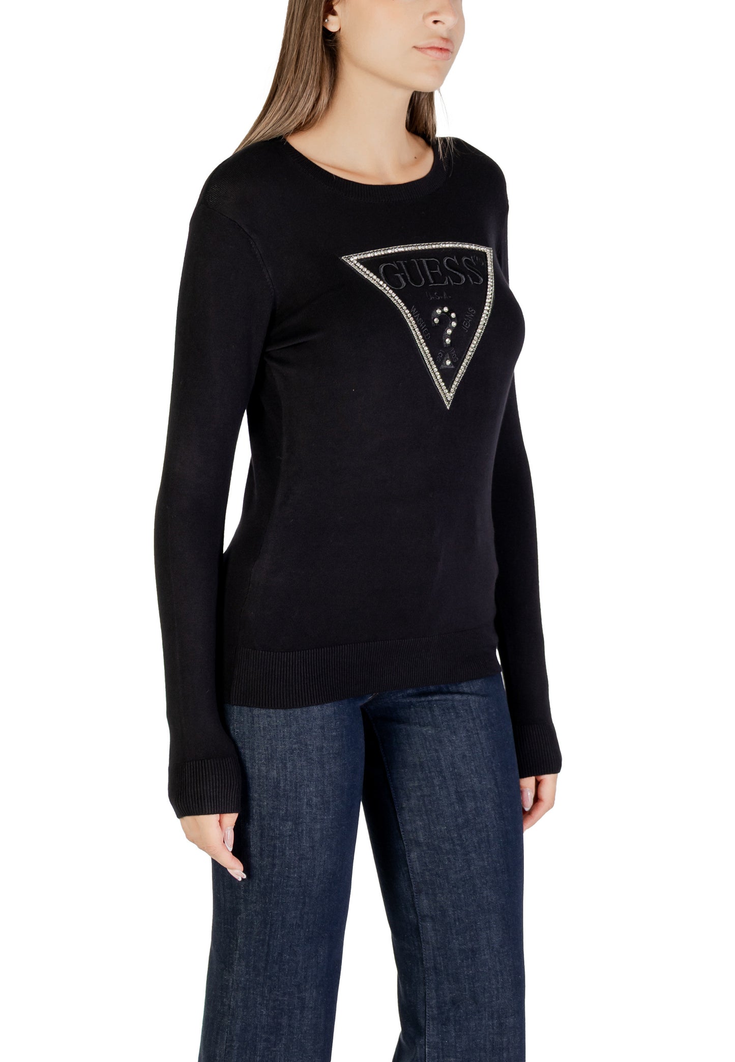 Guess Maglia Donna Guess W5YR23 Z2NQ2 black black