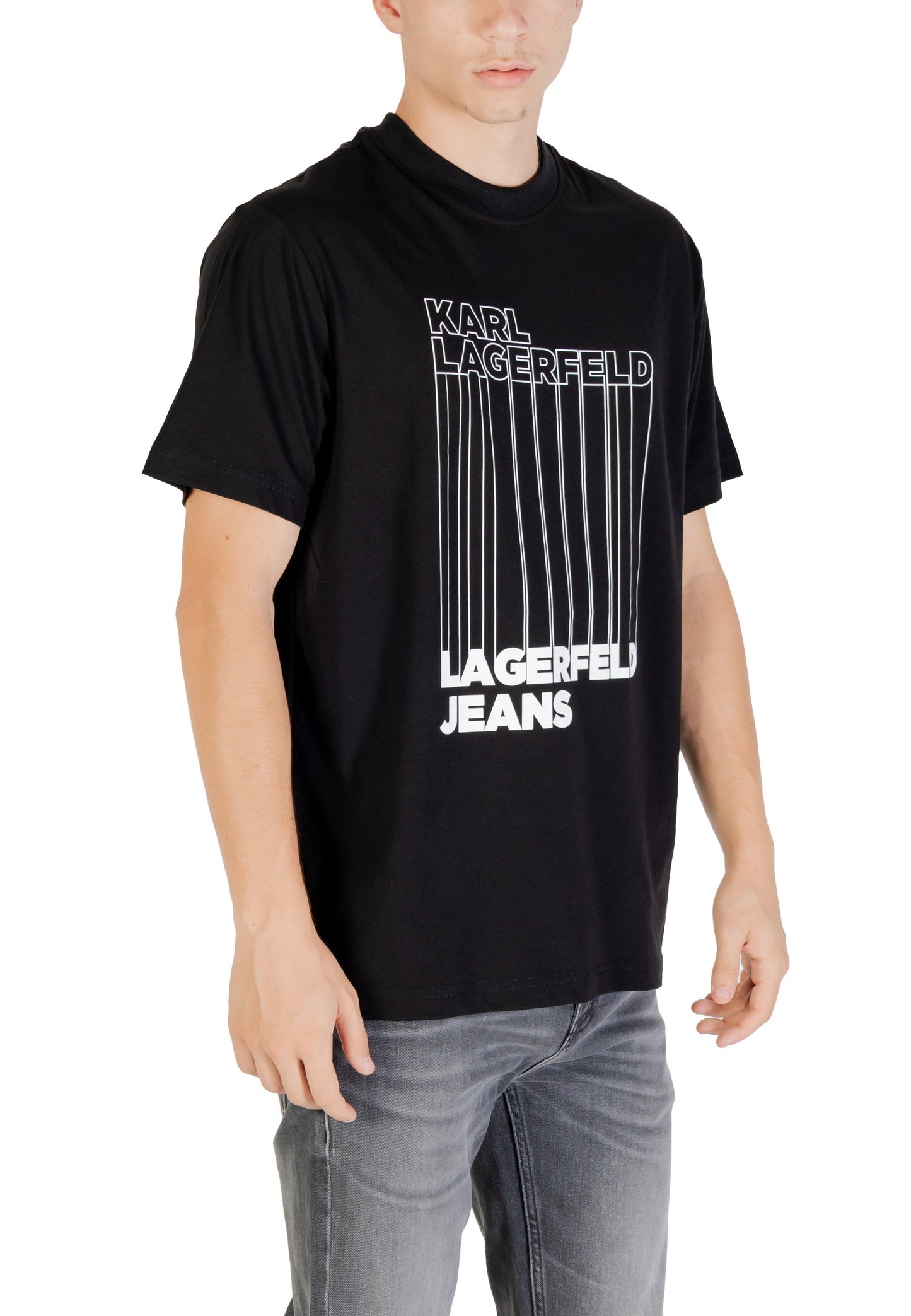 Karl Lagerfeld Jeans T-Shirt Uomo Karl Lagerfeld Jeans A3M17002 black black