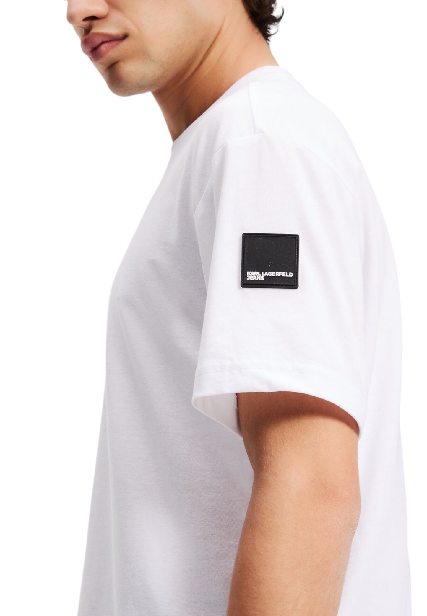 Karl Lagerfeld Jeans T-Shirt Uomo Karl Lagerfeld Jeans A3M17003 white white