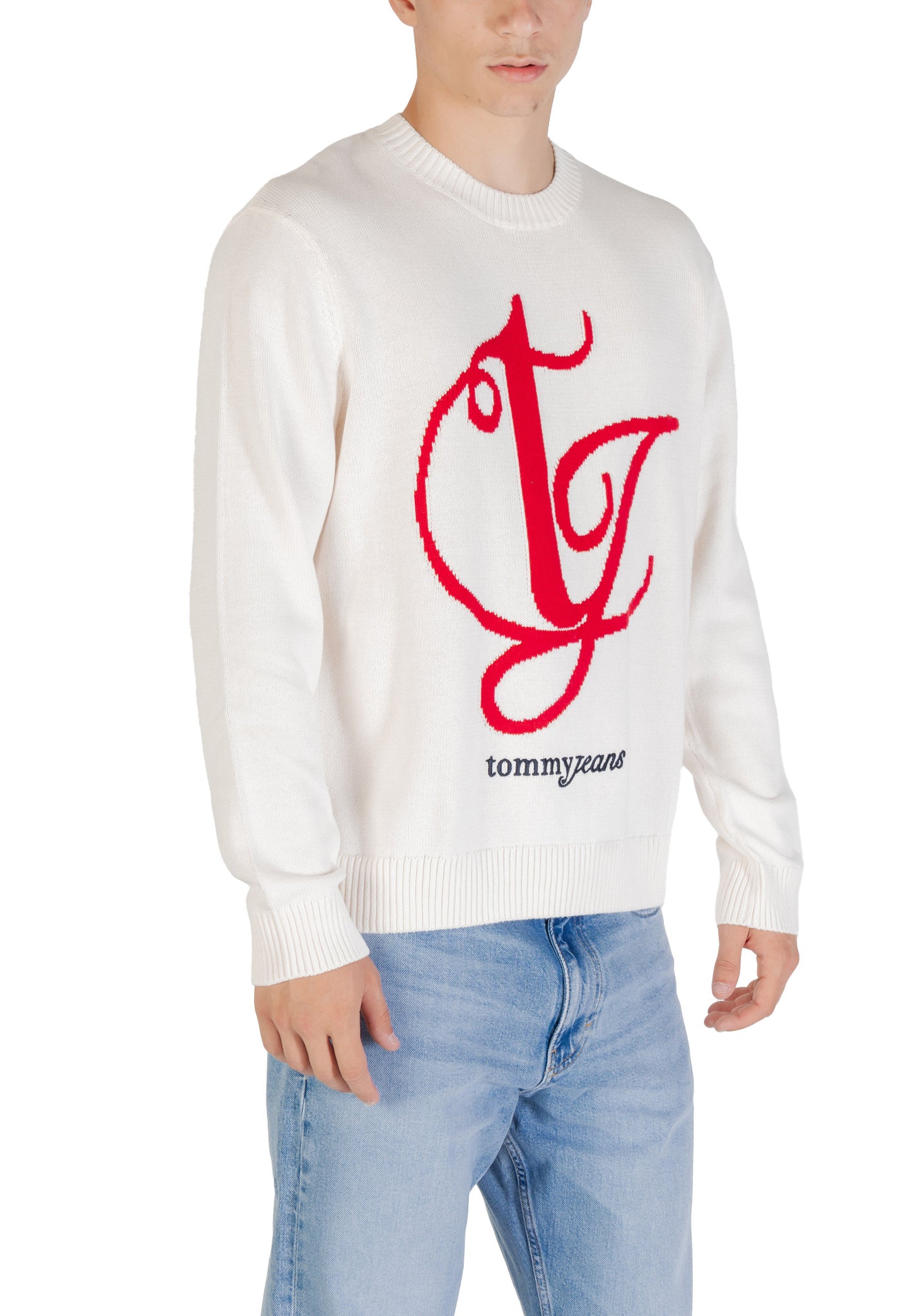 Tommy Hilfiger Jeans Maglia Uomo Tommy Hilfiger Jeans DM0DM21883 white white