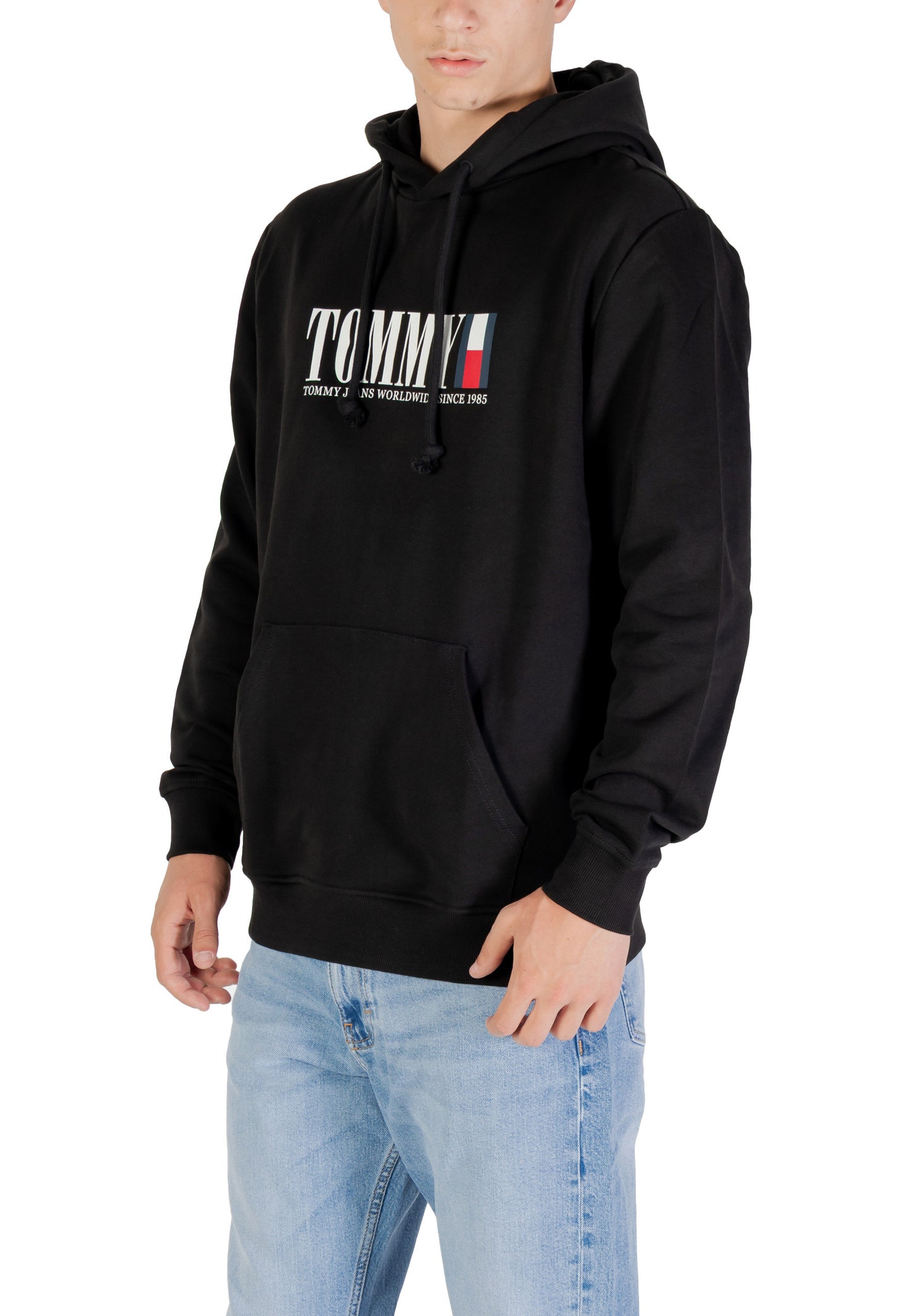 Tommy Hilfiger Jeans Felpa Uomo Tommy Hilfiger Jeans DM0DM22144 black black