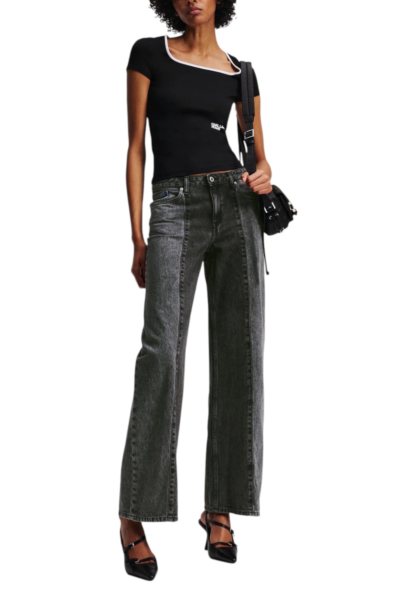 Karl Lagerfeld Jeans Jeans Donna Karl Lagerfeld Jeans A3W10070 black black