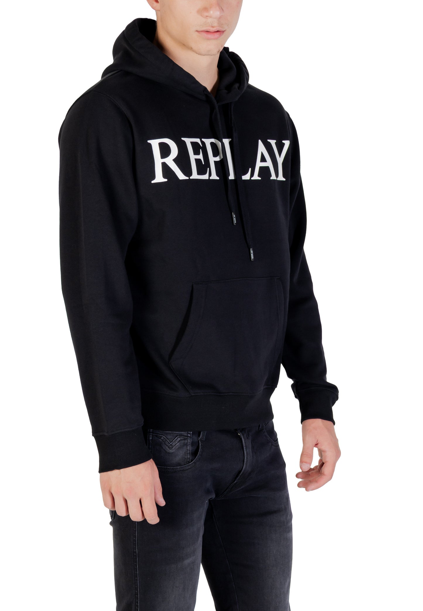 Replay Felpa Uomo Replay M3104.000.23832 black black