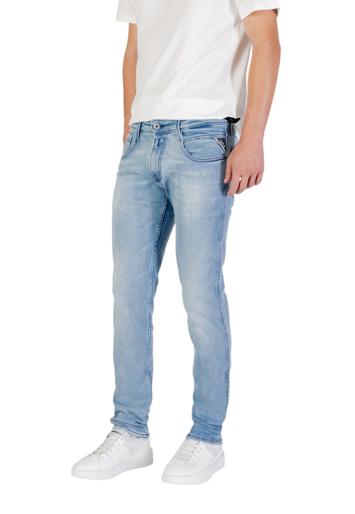 Replay Jeans Uomo Replay M914Y.000.261 C42 light blue light blue
