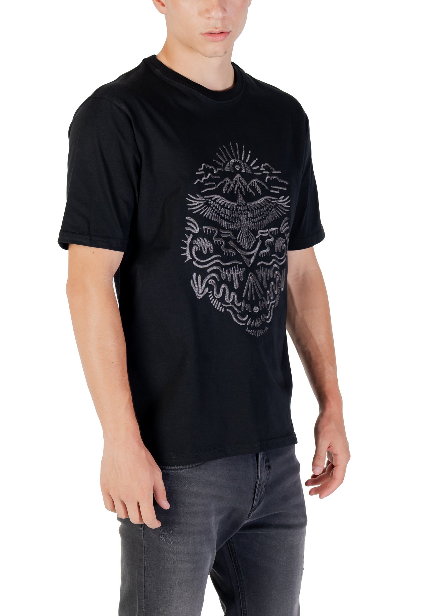 Gianni Lupo T-Shirt Uomo Gianni Lupo GL649W black black