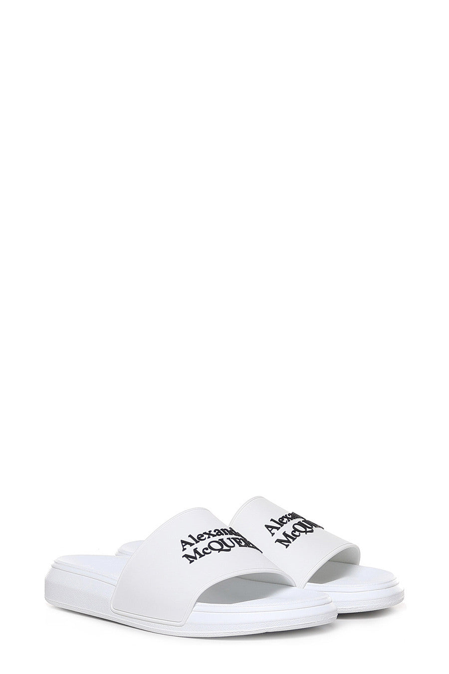 Alexander Mcqueen Ciabatte Uomo Alexander Mcqueen EBO_956 white white