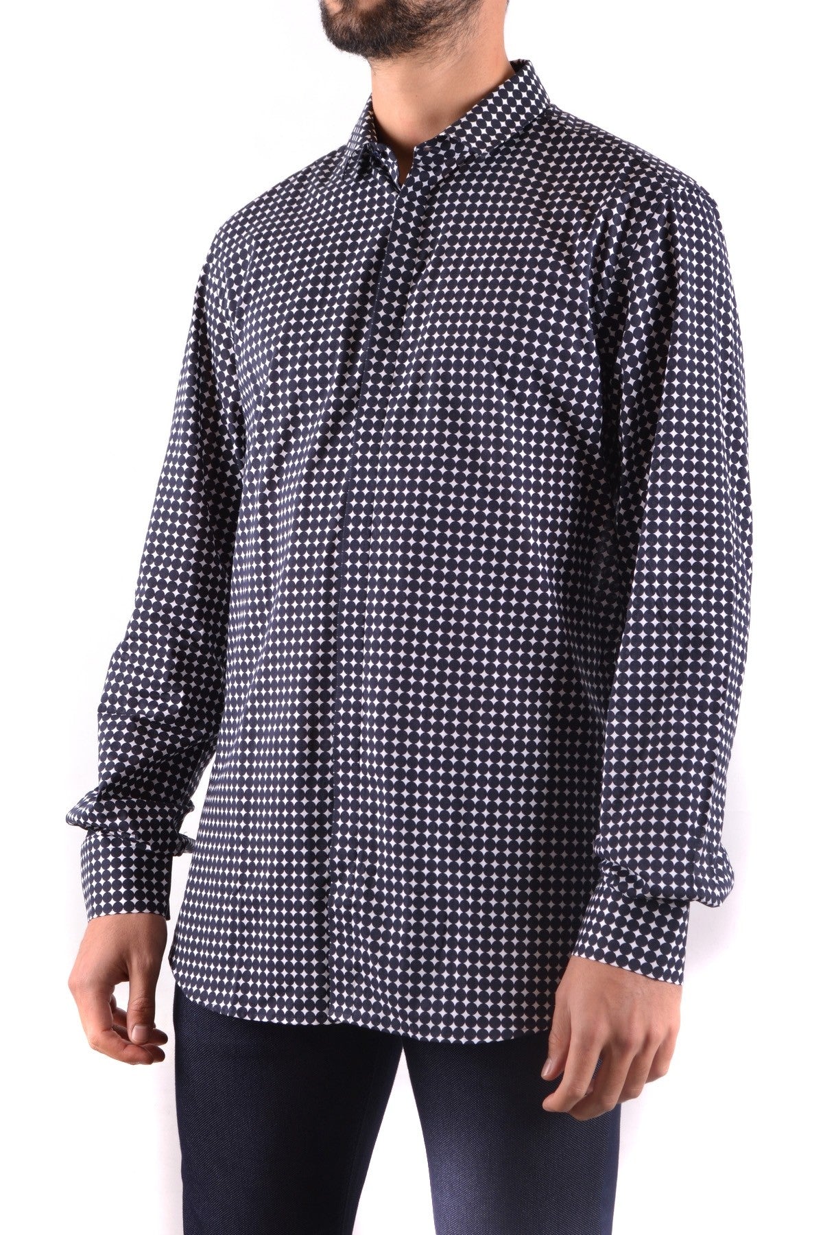 Neil Barrett Camicia Uomo Neil Barrett b_31639 blue blue