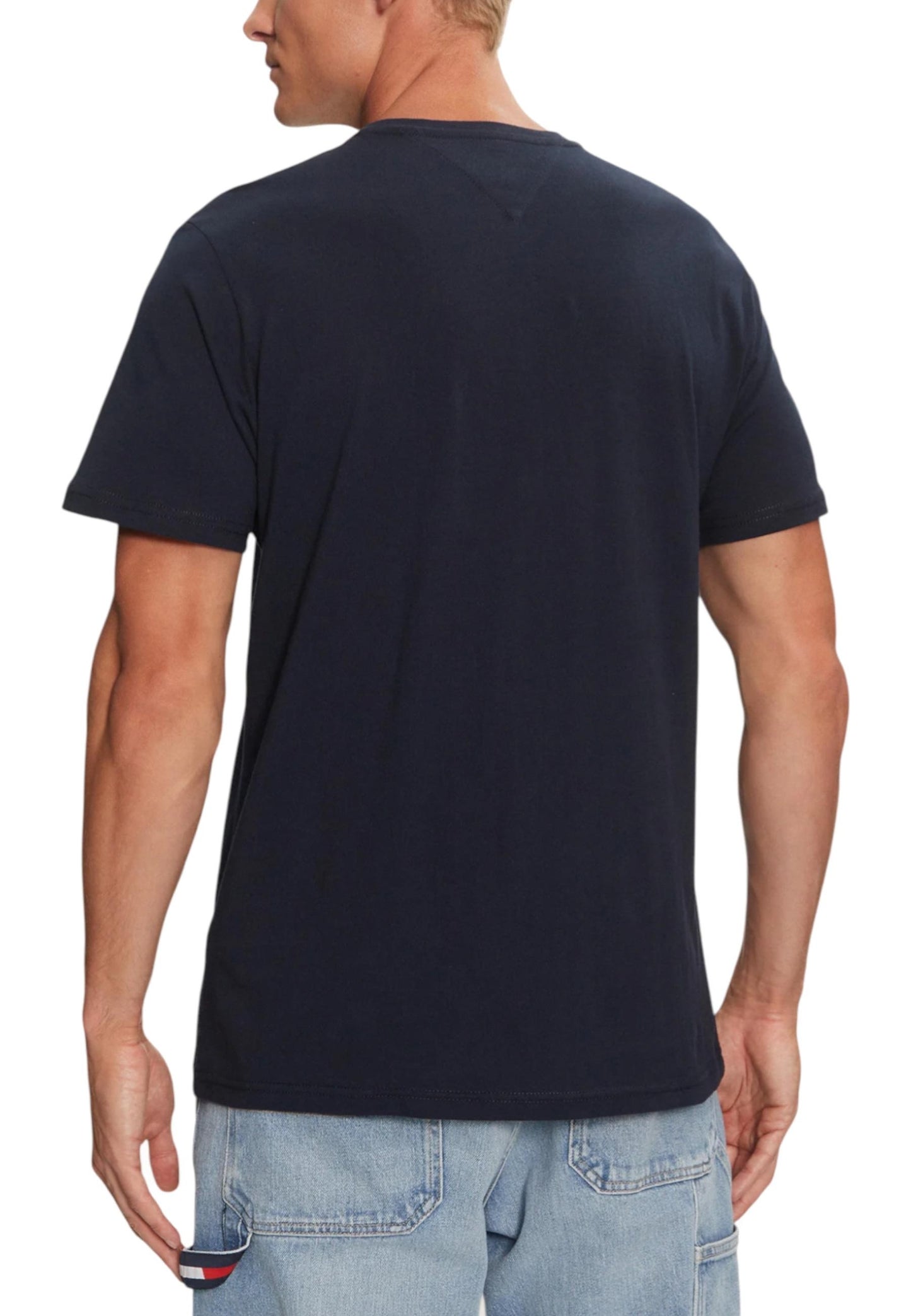 Tommy Hilfiger Jeans T-Shirt Uomo Tommy Hilfiger Jeans DM0DM20740 blue blue