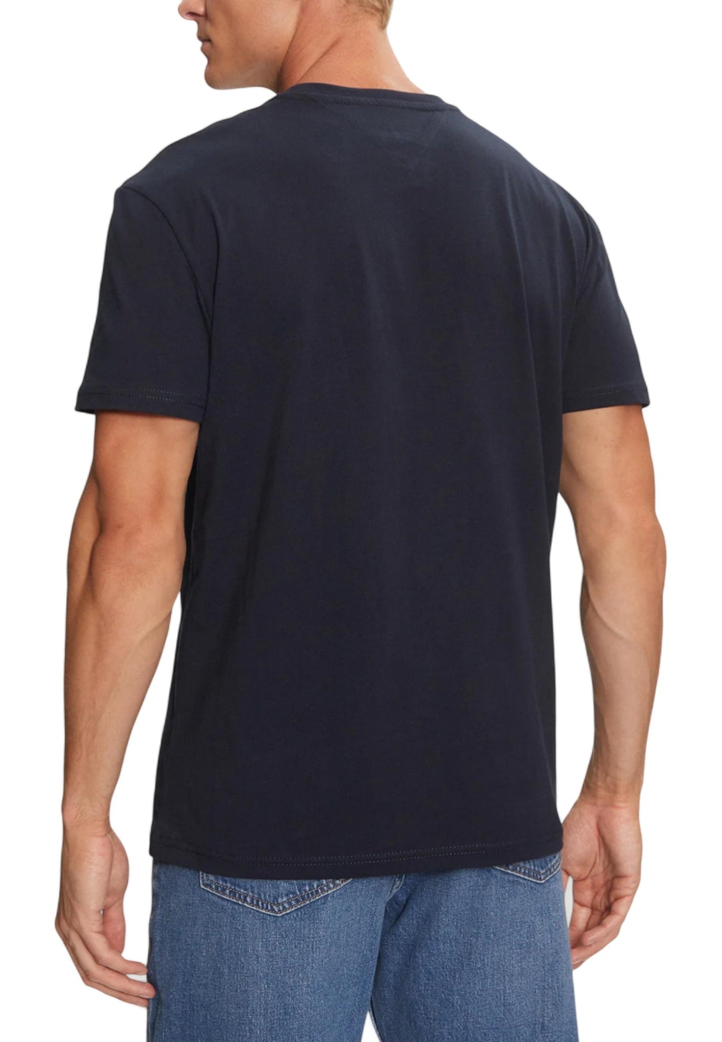 Tommy Hilfiger Jeans T-Shirt Uomo Tommy Hilfiger Jeans WH7_15736000128_Dark_Blue blue blue