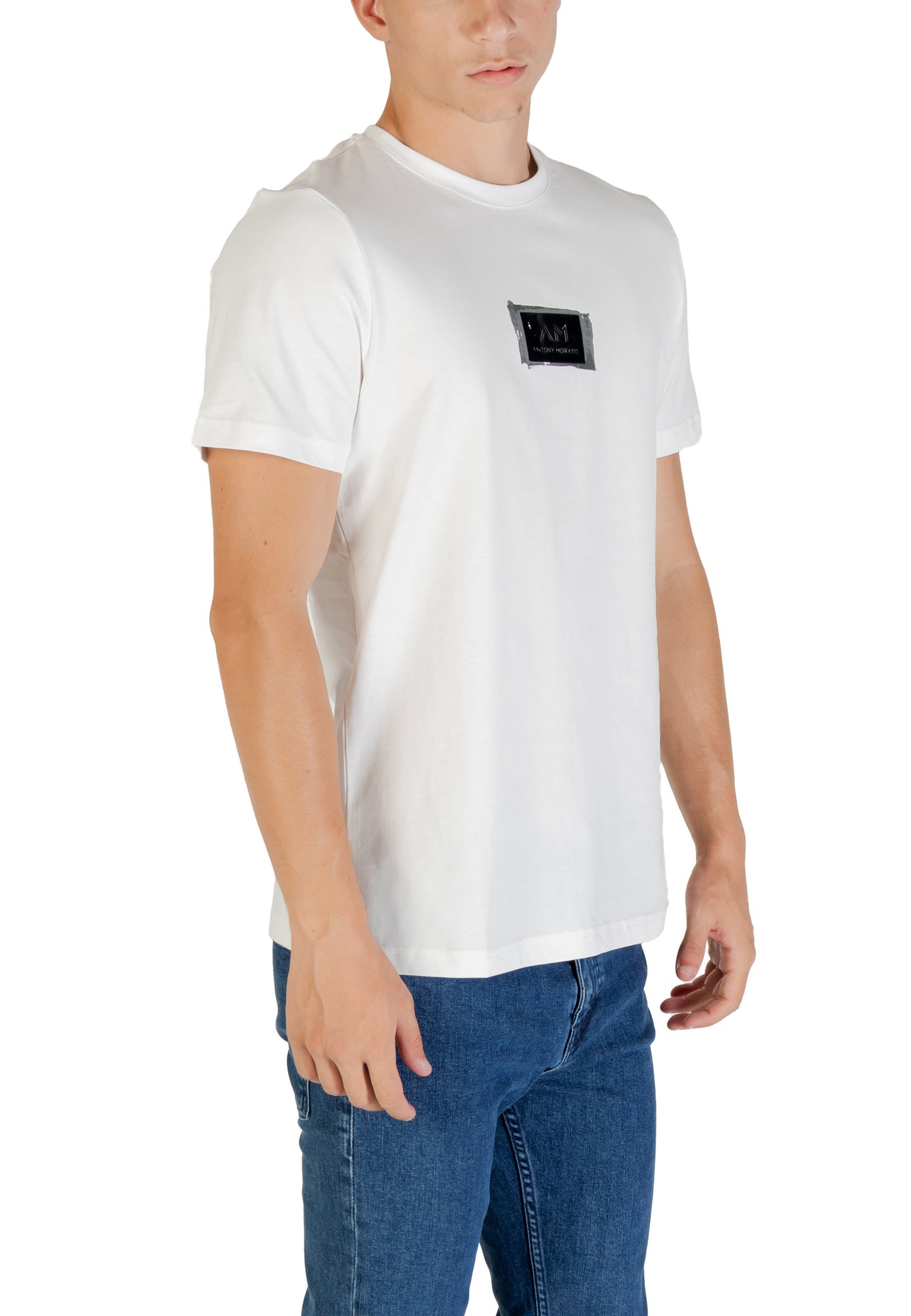 Antony Morato T-Shirt Uomo Antony Morato MMKS02575-FA100240 white white
