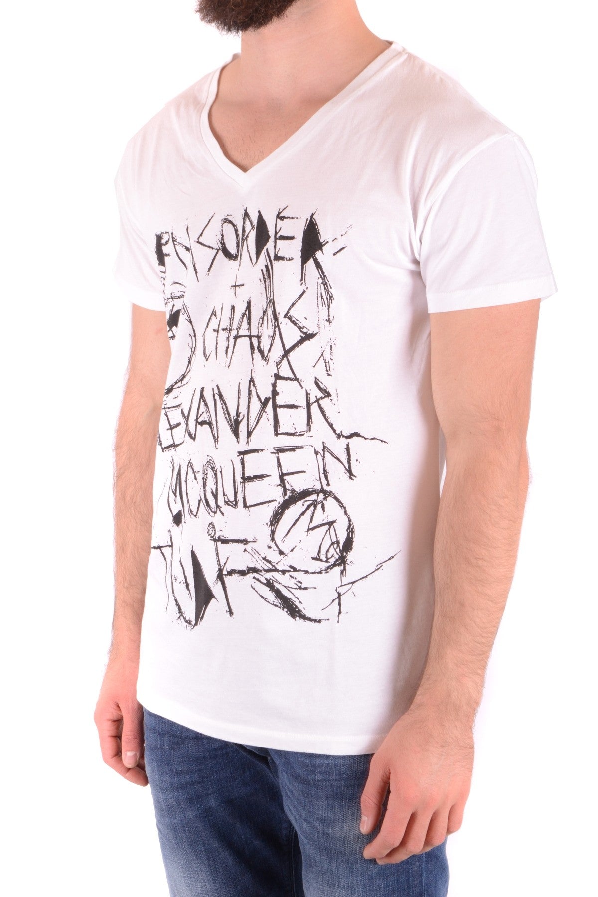 Alexander Mcqueen T-Shirt Uomo Alexander Mcqueen b_36832 white white
