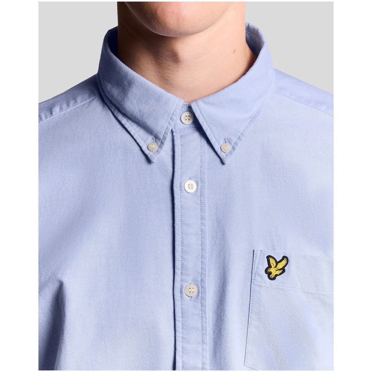 Lyle & Scott Camicia Uomo Lyle & Scott LW2112V light blue light blue