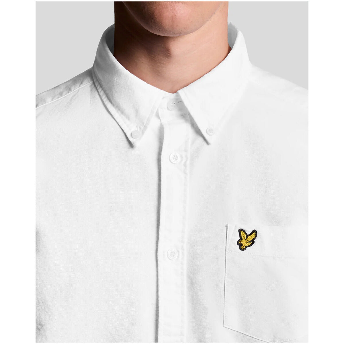 Lyle & Scott Camicia Uomo Lyle & Scott LW2112V white white