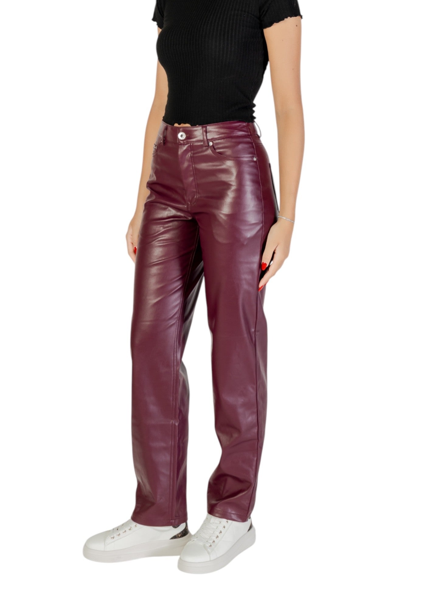 Only Pantaloni Donna Only 15349078 purple purple