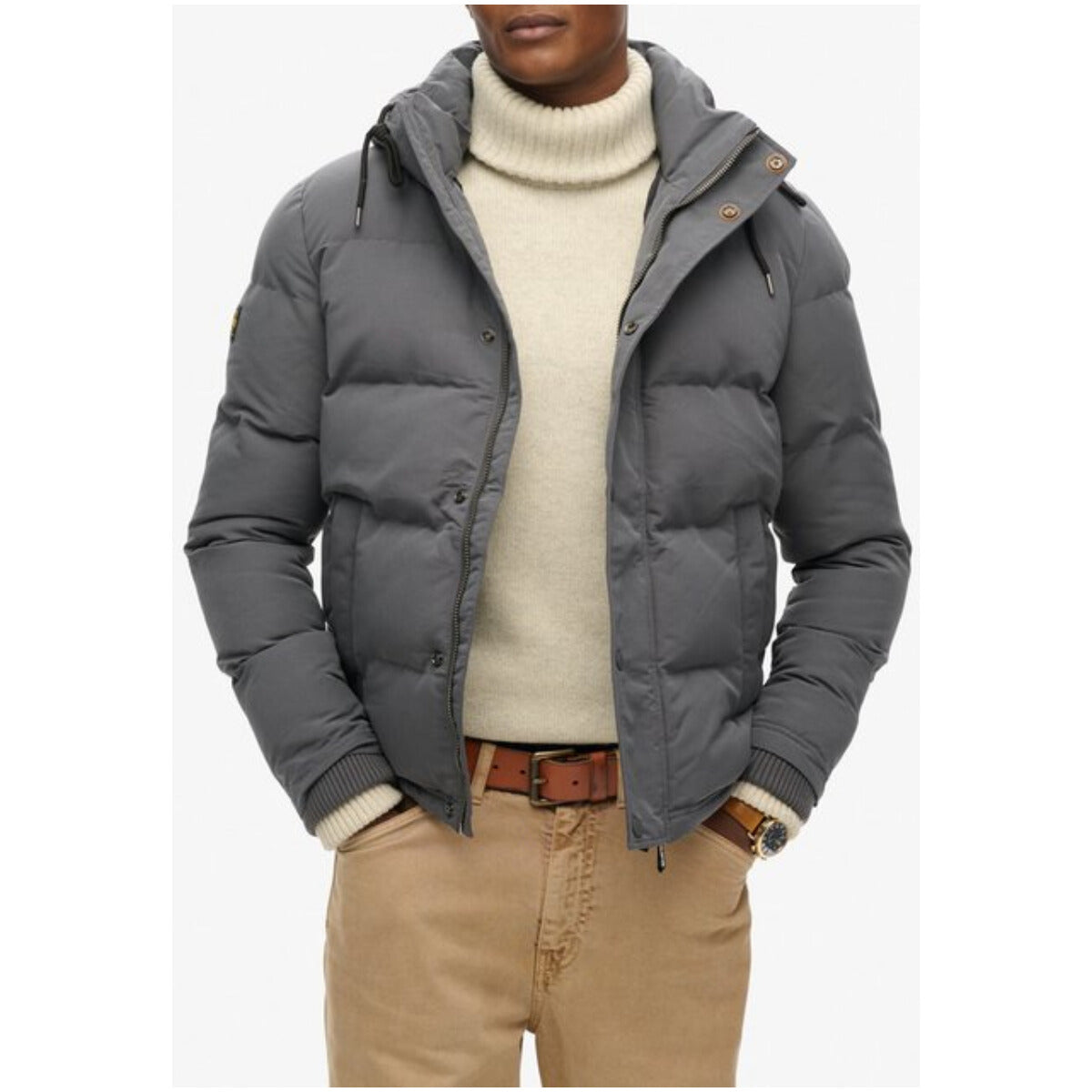 Superdry Giubbotto Uomo Superdry M5011743A grey grey